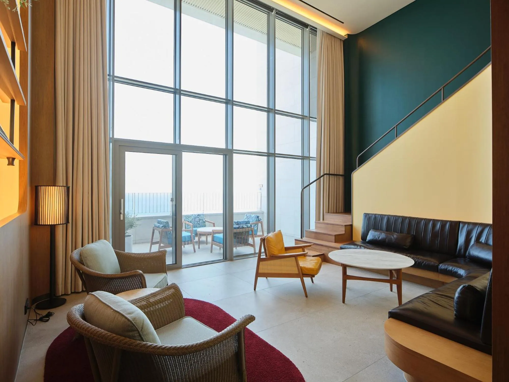 Living room in Ananti at Busan Village