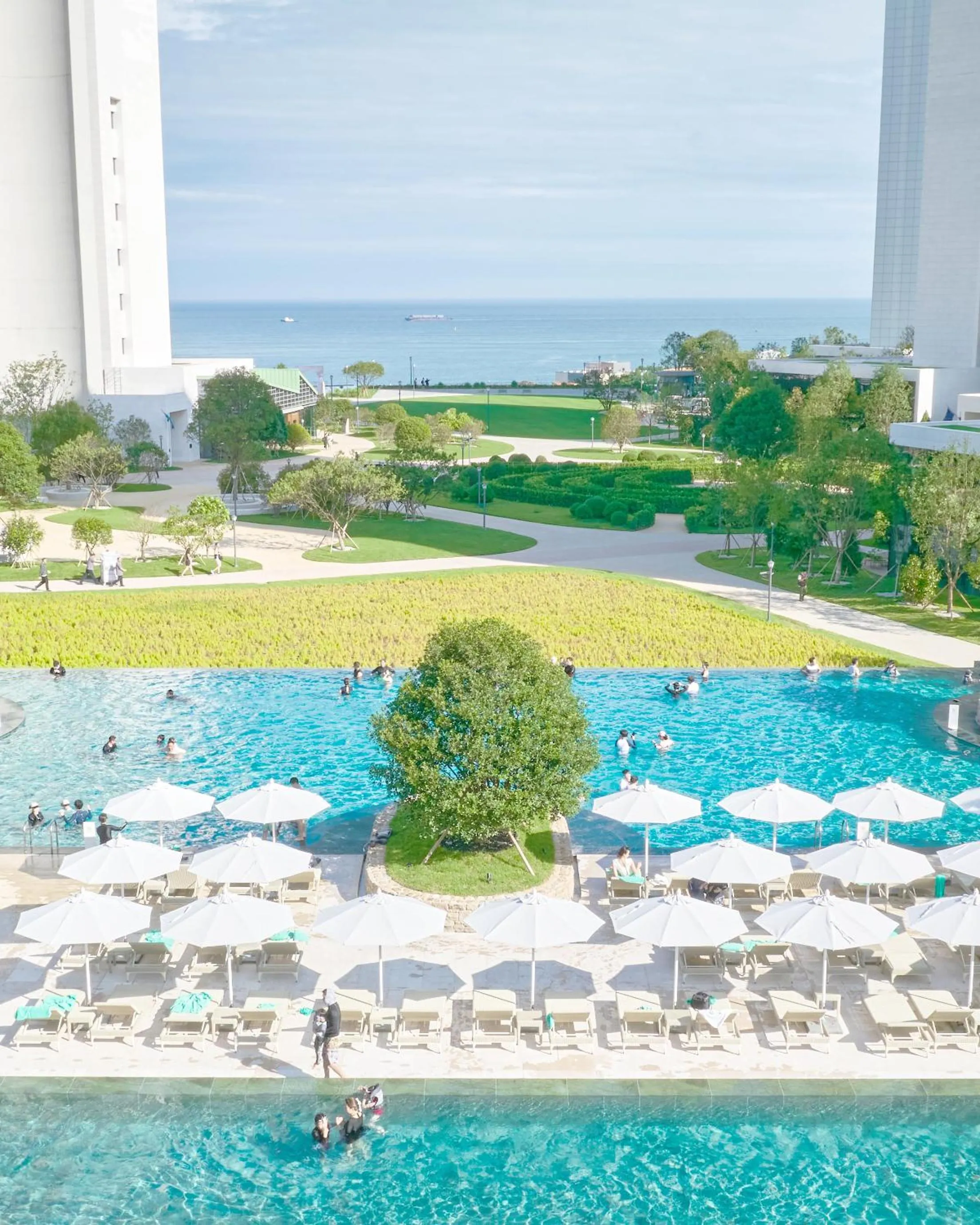 Swimming pool in Ananti at Busan Village