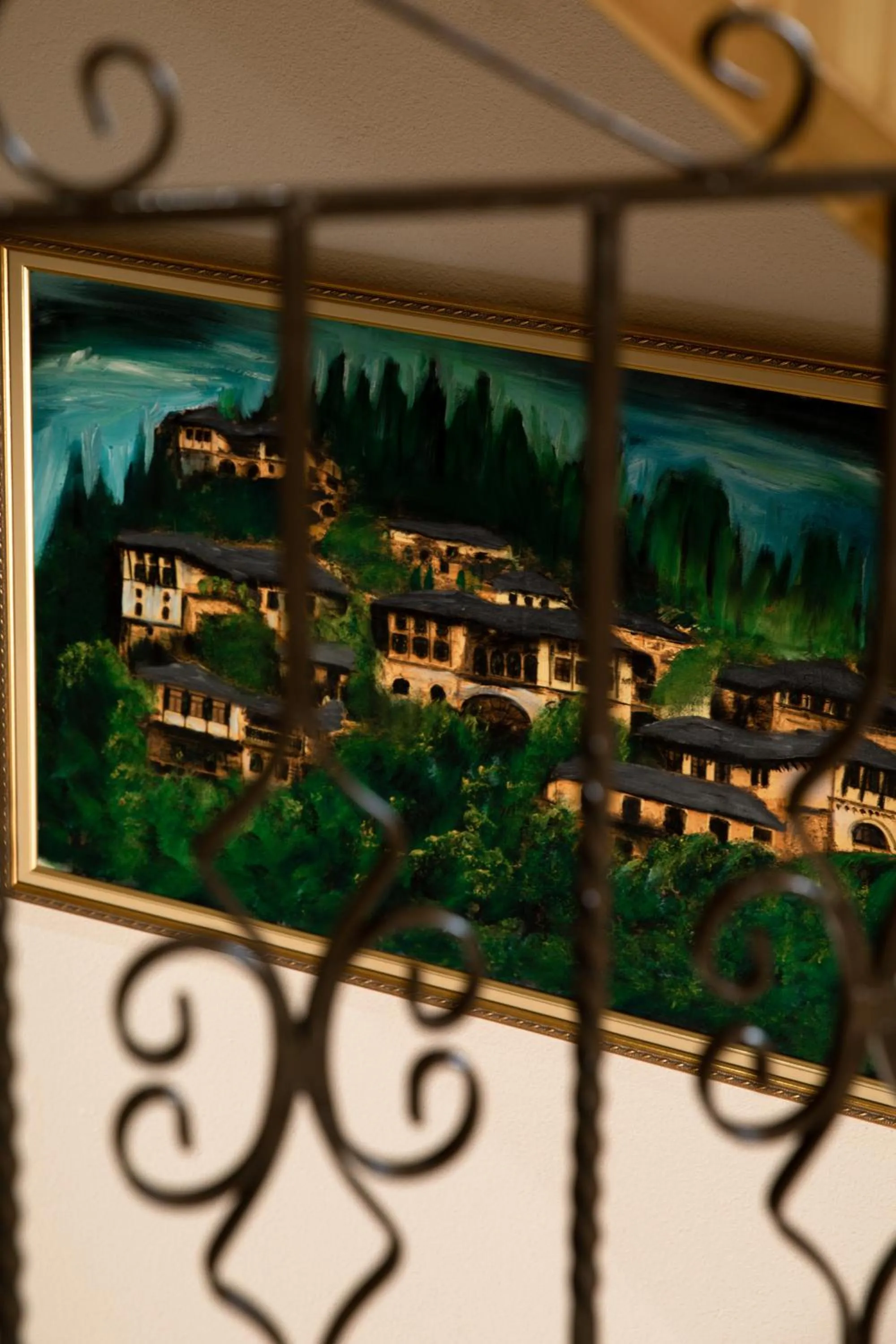 Decorative detail in Hotel Sarajet 1821