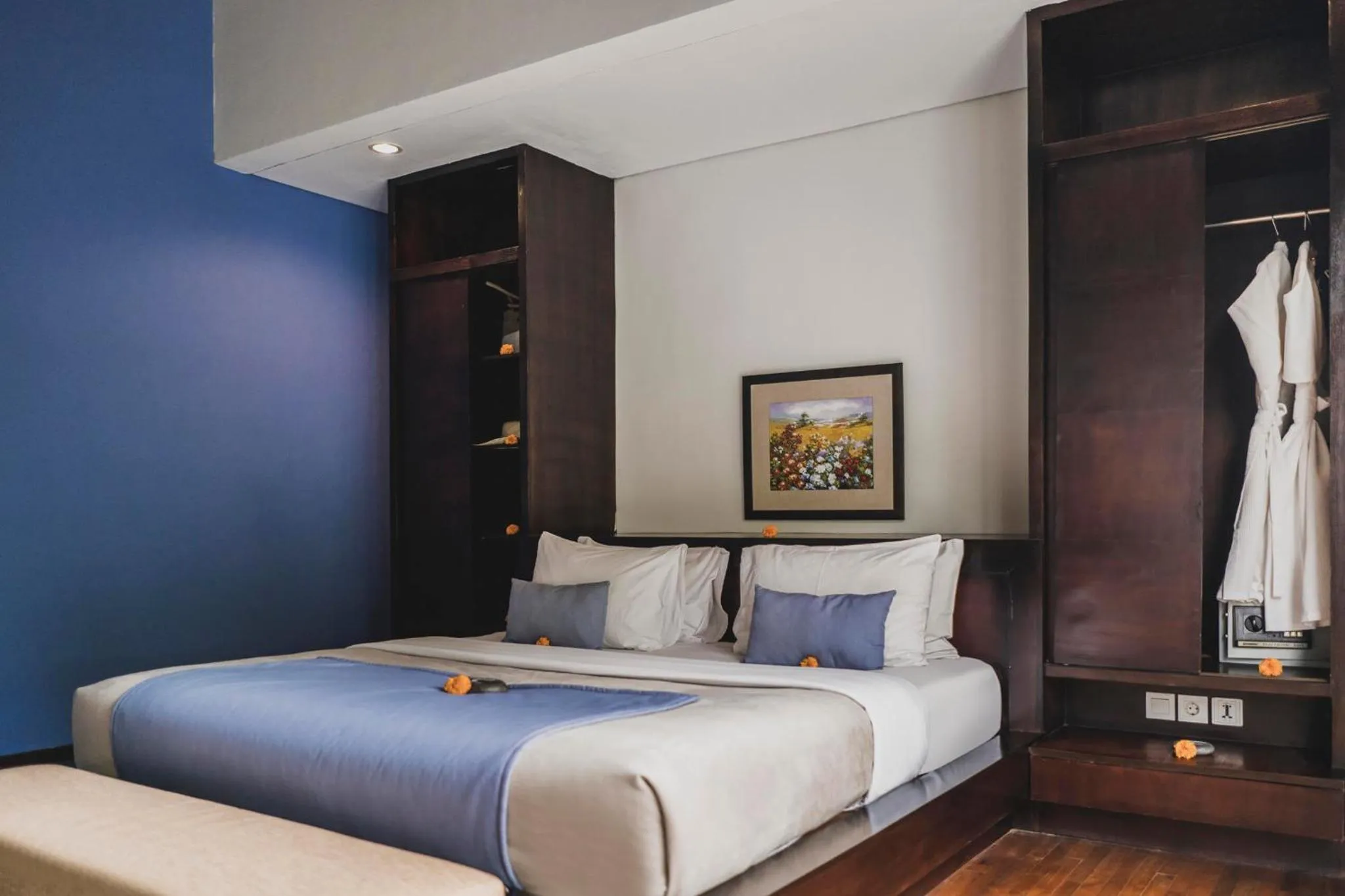 Bedroom, Bed in Canggu Circle Villa by Ini Vie Hospitality