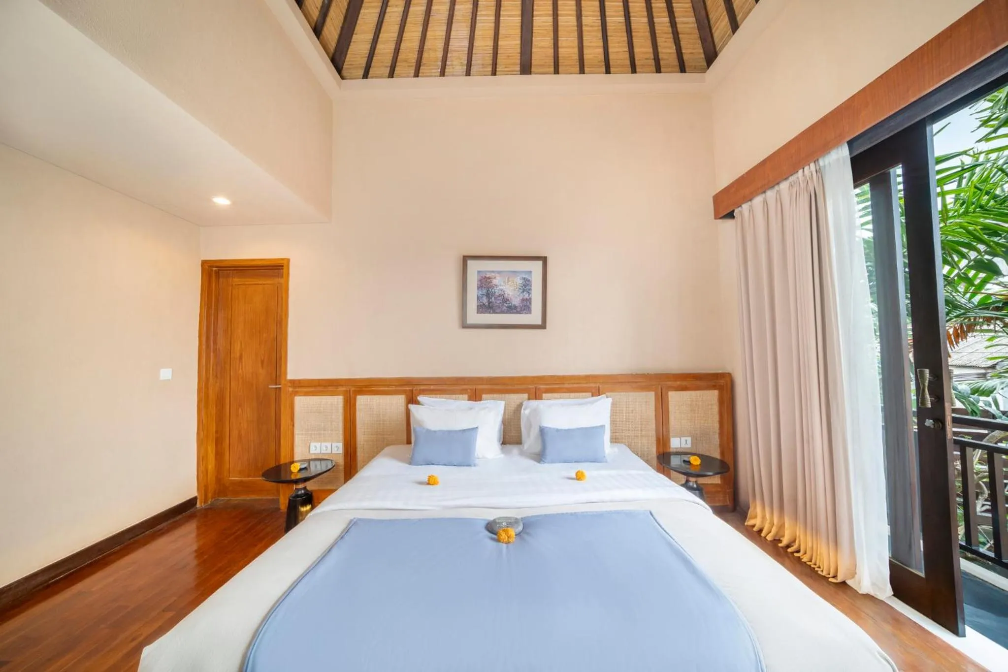 Bedroom, Bed in Canggu Circle Villa by Ini Vie Hospitality