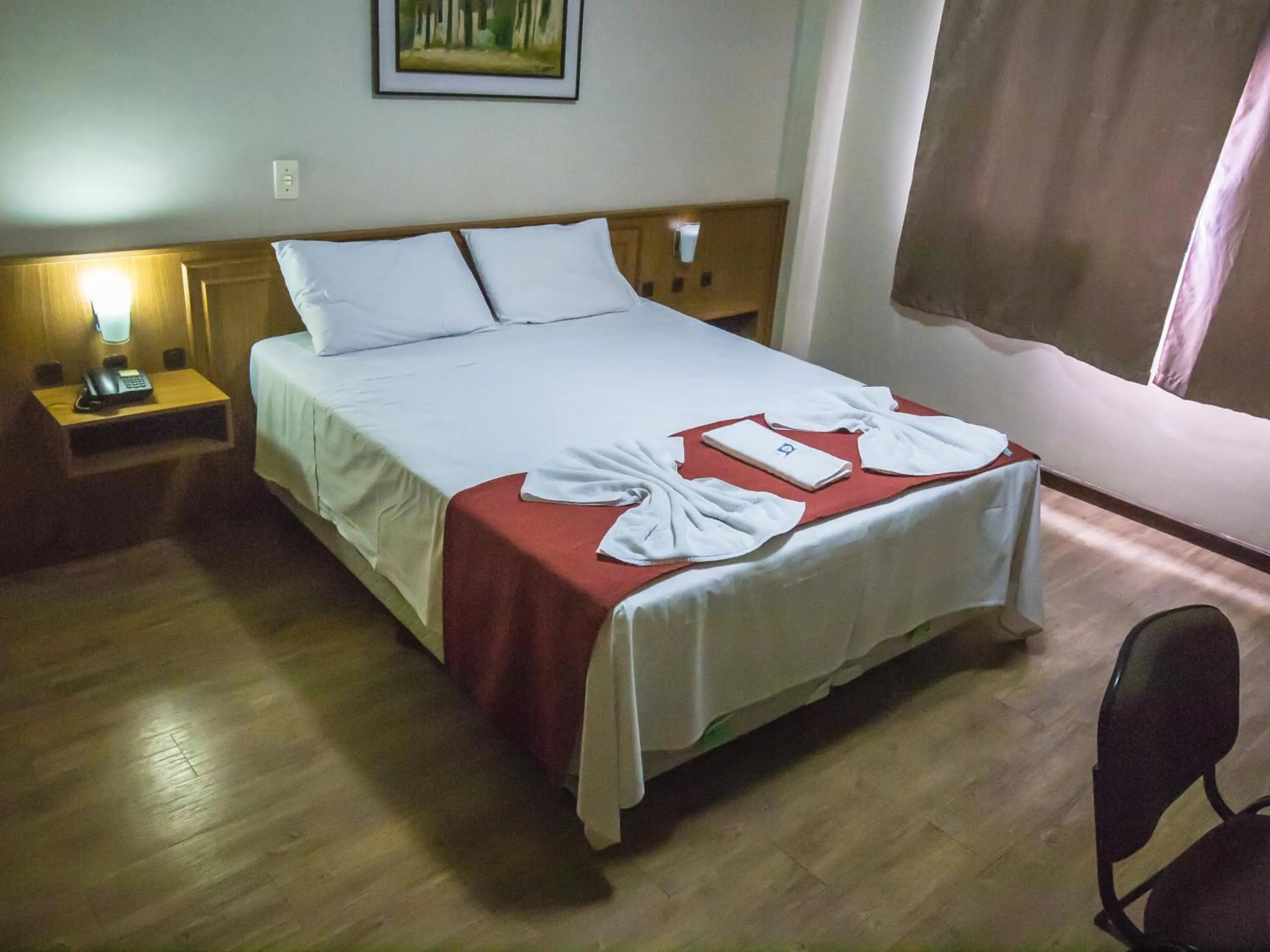 Photo of the whole room, Bed in Estrela do Sul Hotel