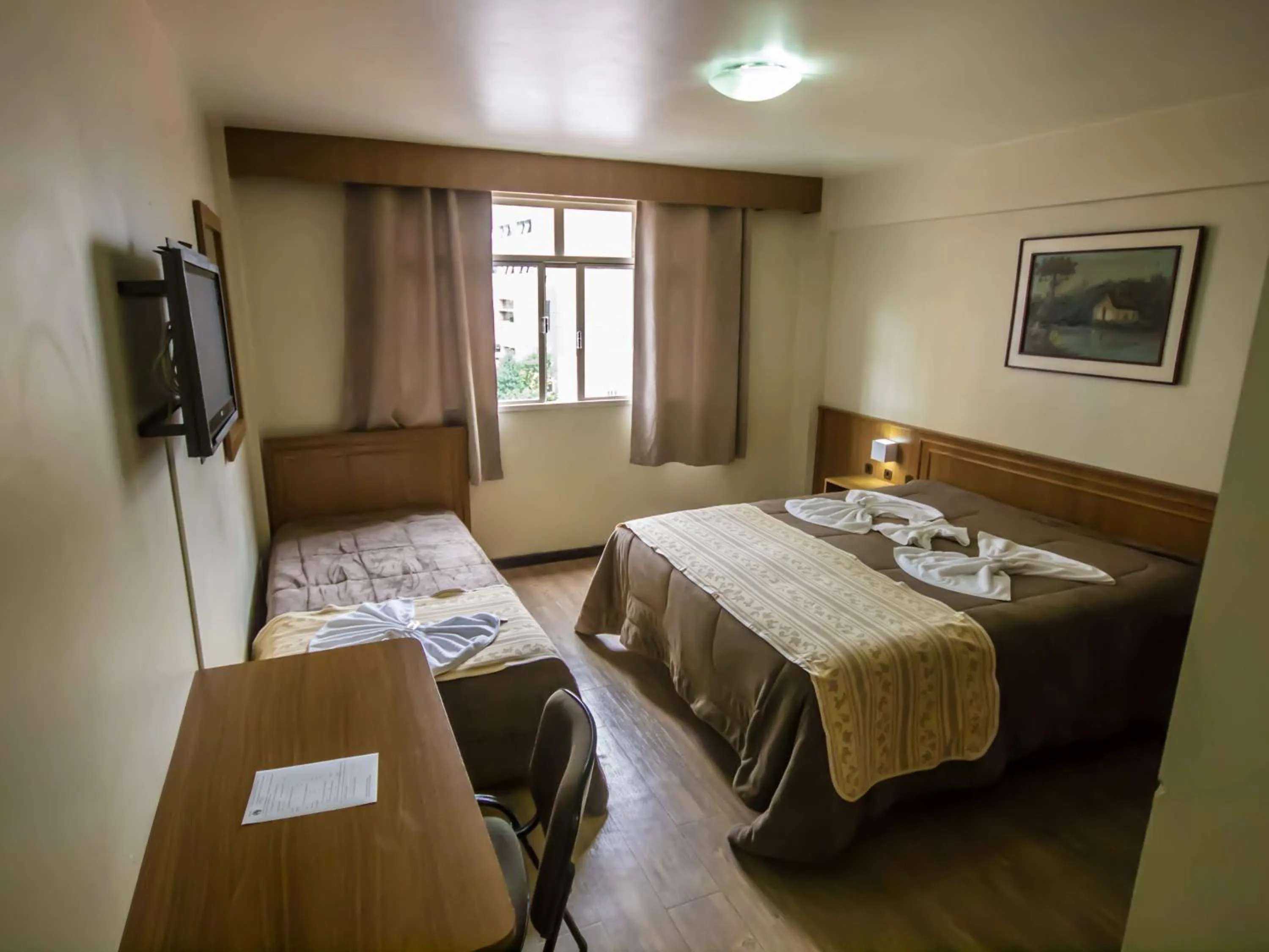 Photo of the whole room, Bed in Estrela do Sul Hotel