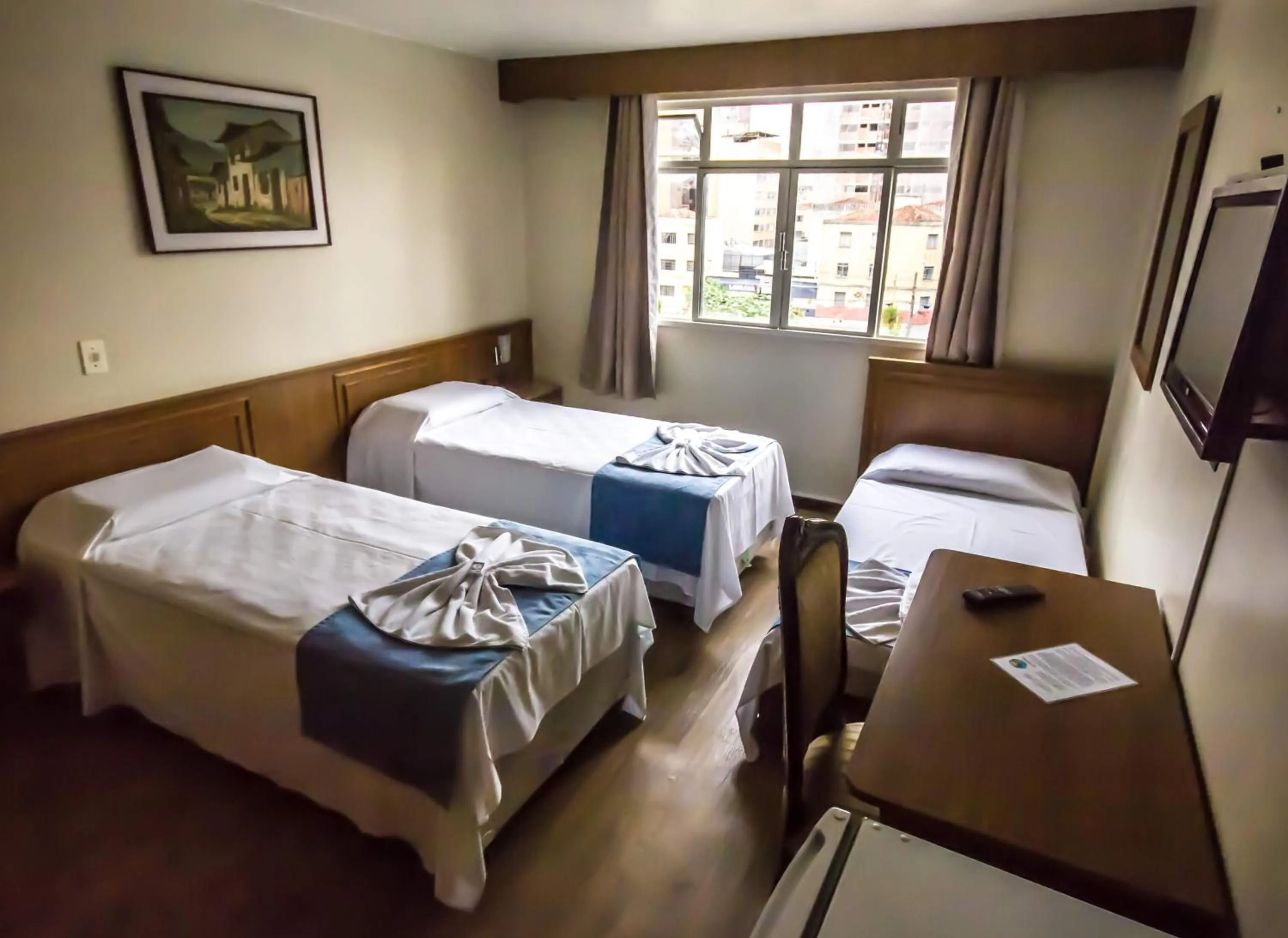 Photo of the whole room, Bed in Estrela do Sul Hotel