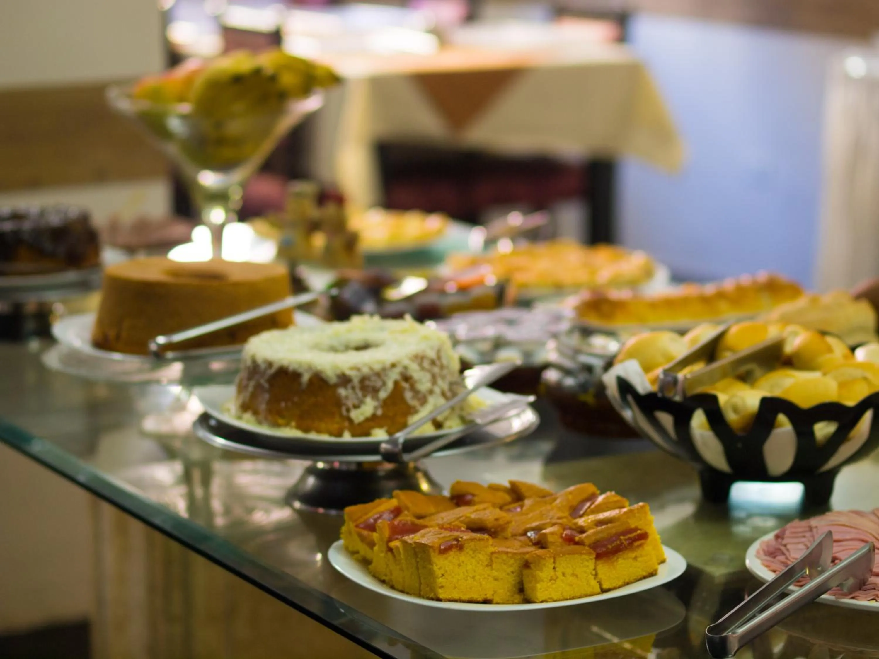 Buffet breakfast in Estrela do Sul Hotel