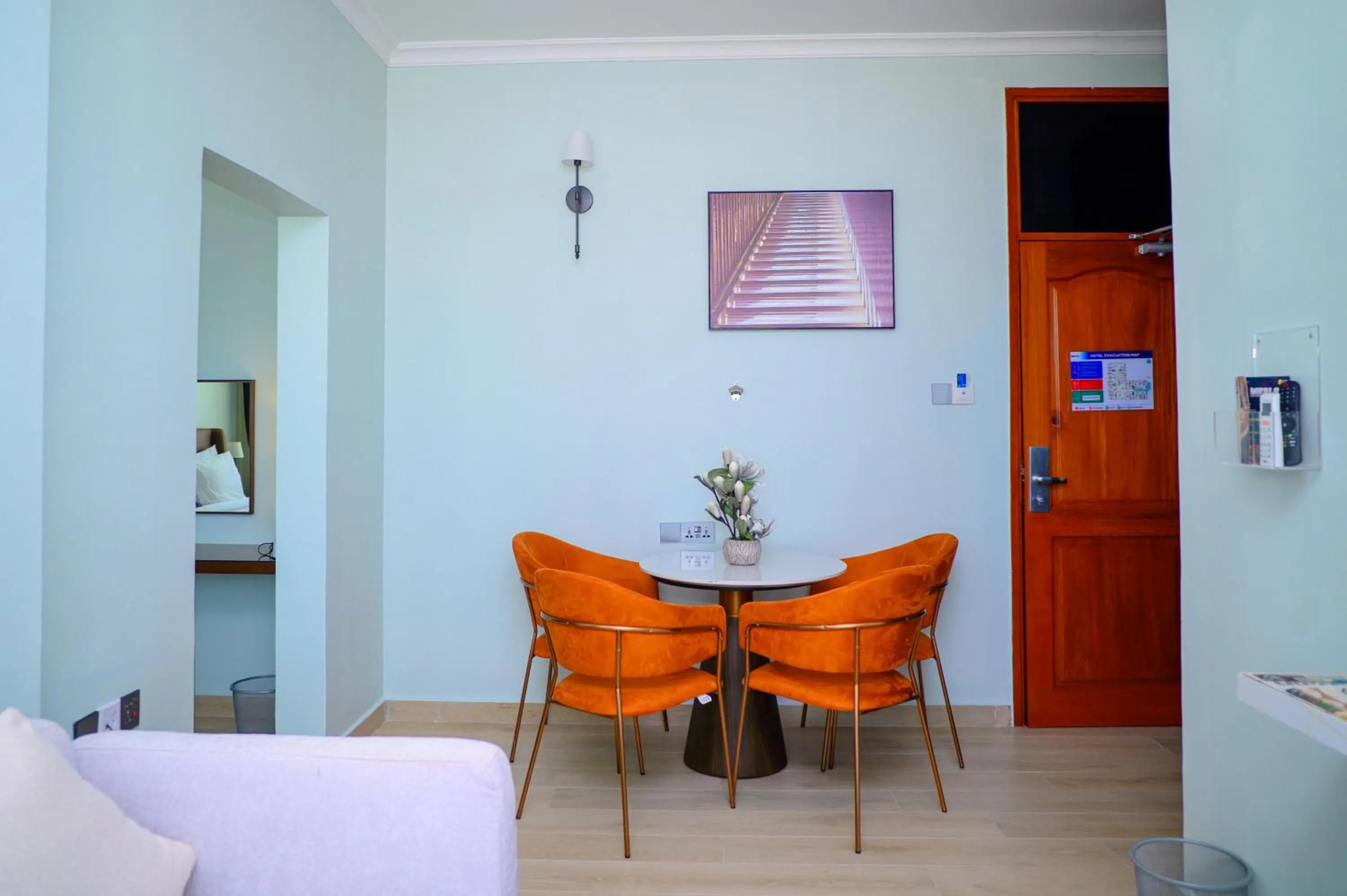 Dining area, Bed in Best Western Dodoma City Hotel