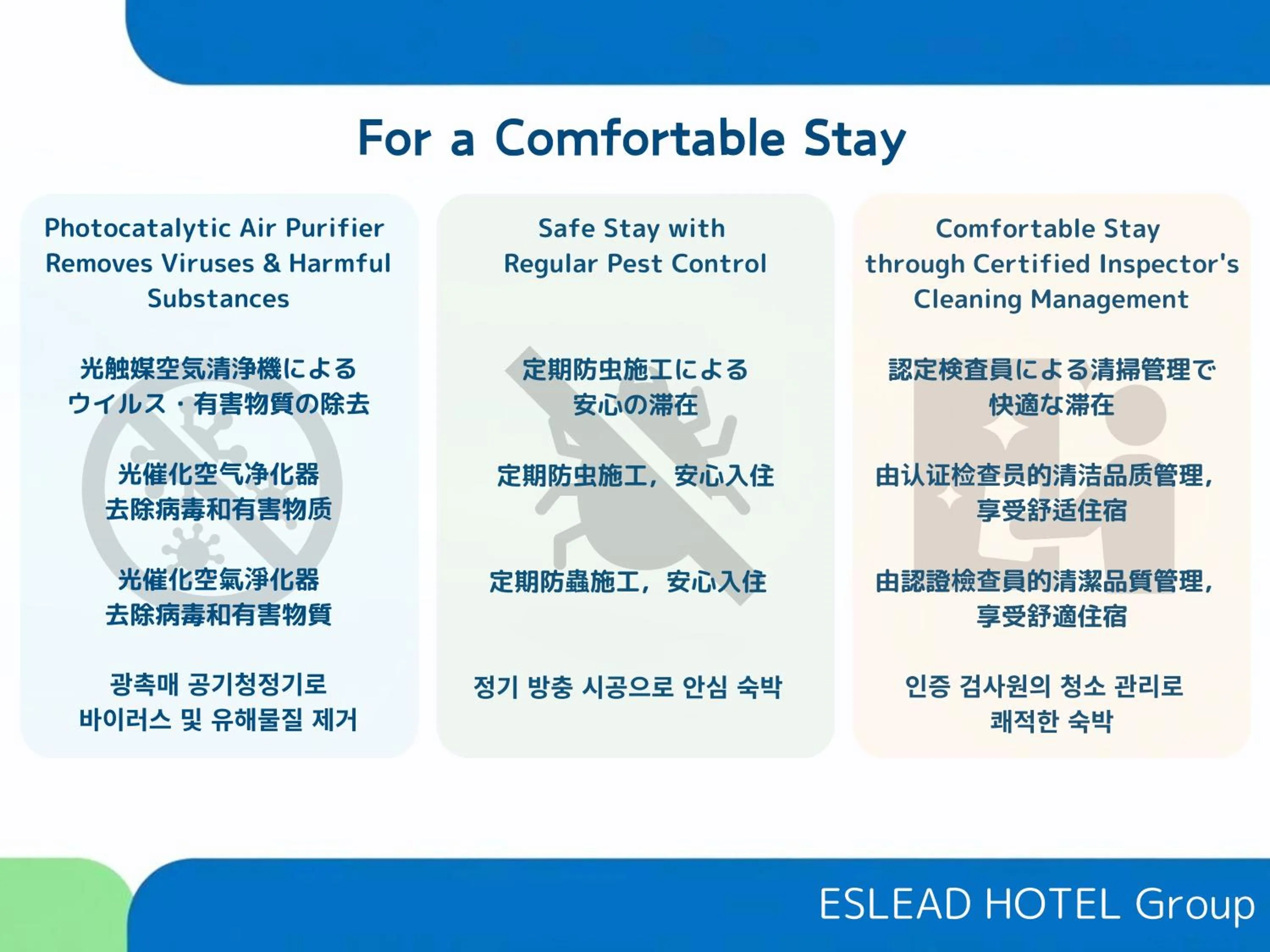 Text overlay in ESLEAD HOTEL Namba South Ⅱ