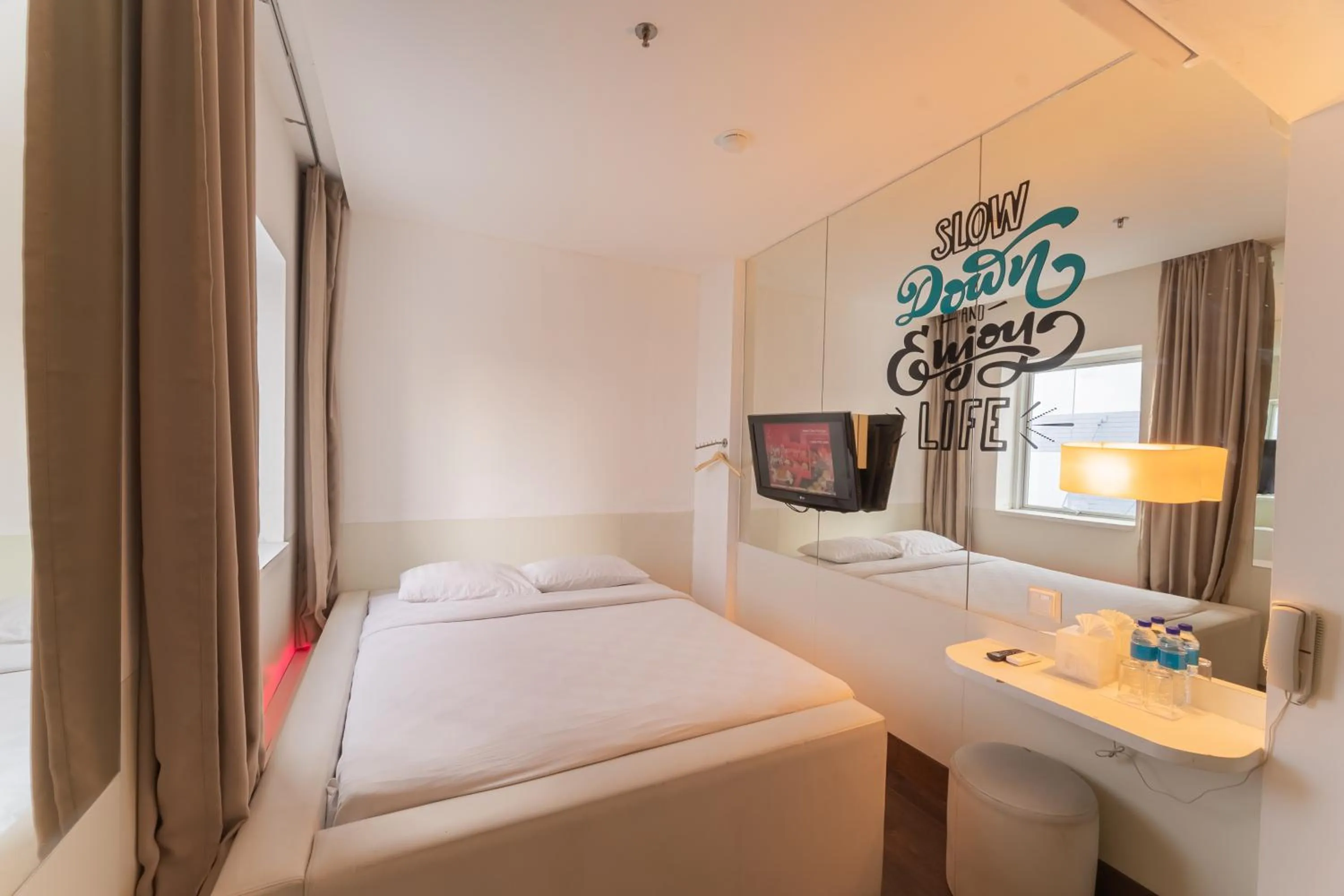 Bed in J Icon Hip Hotel