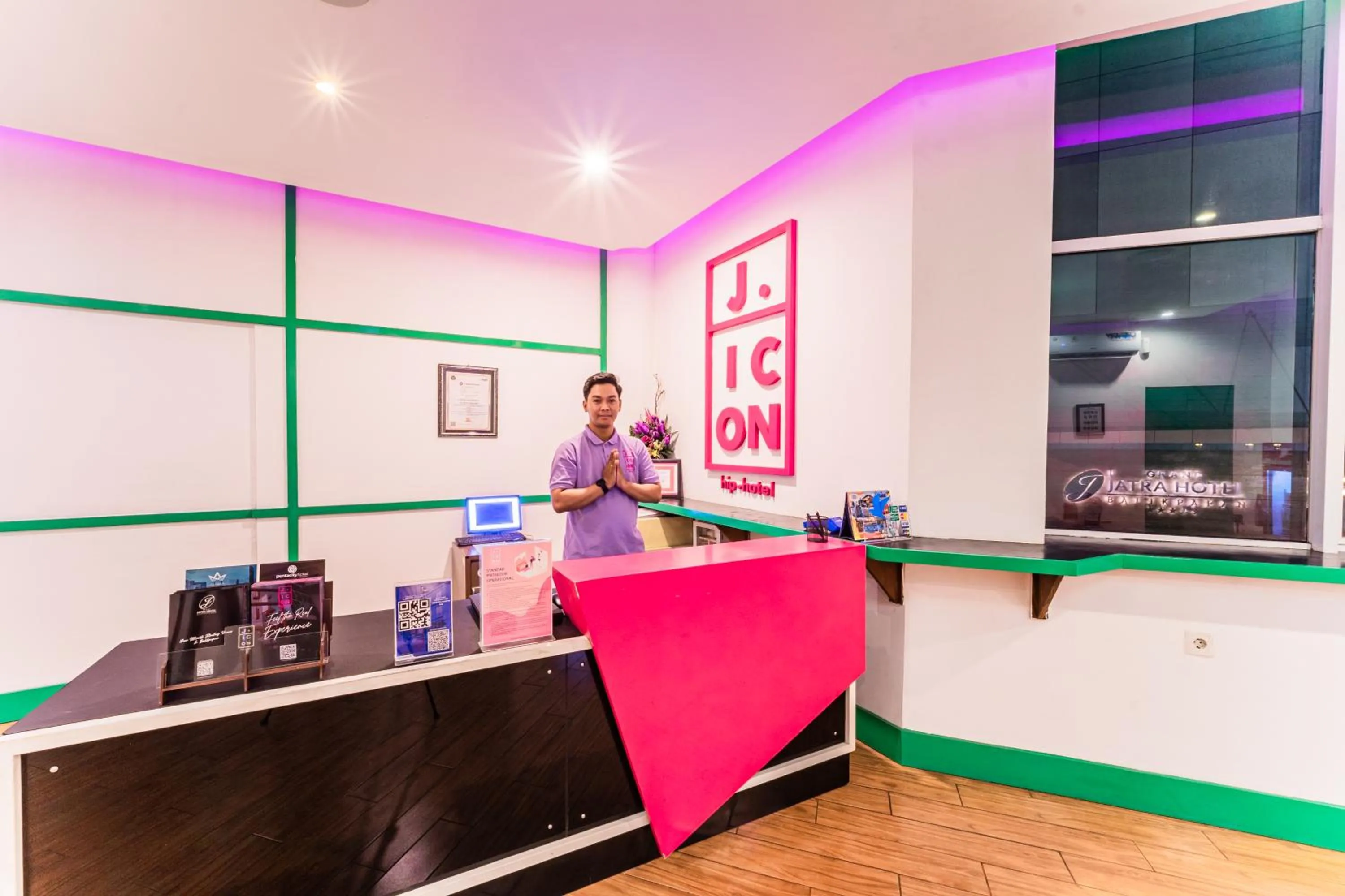 People in J Icon Hip Hotel