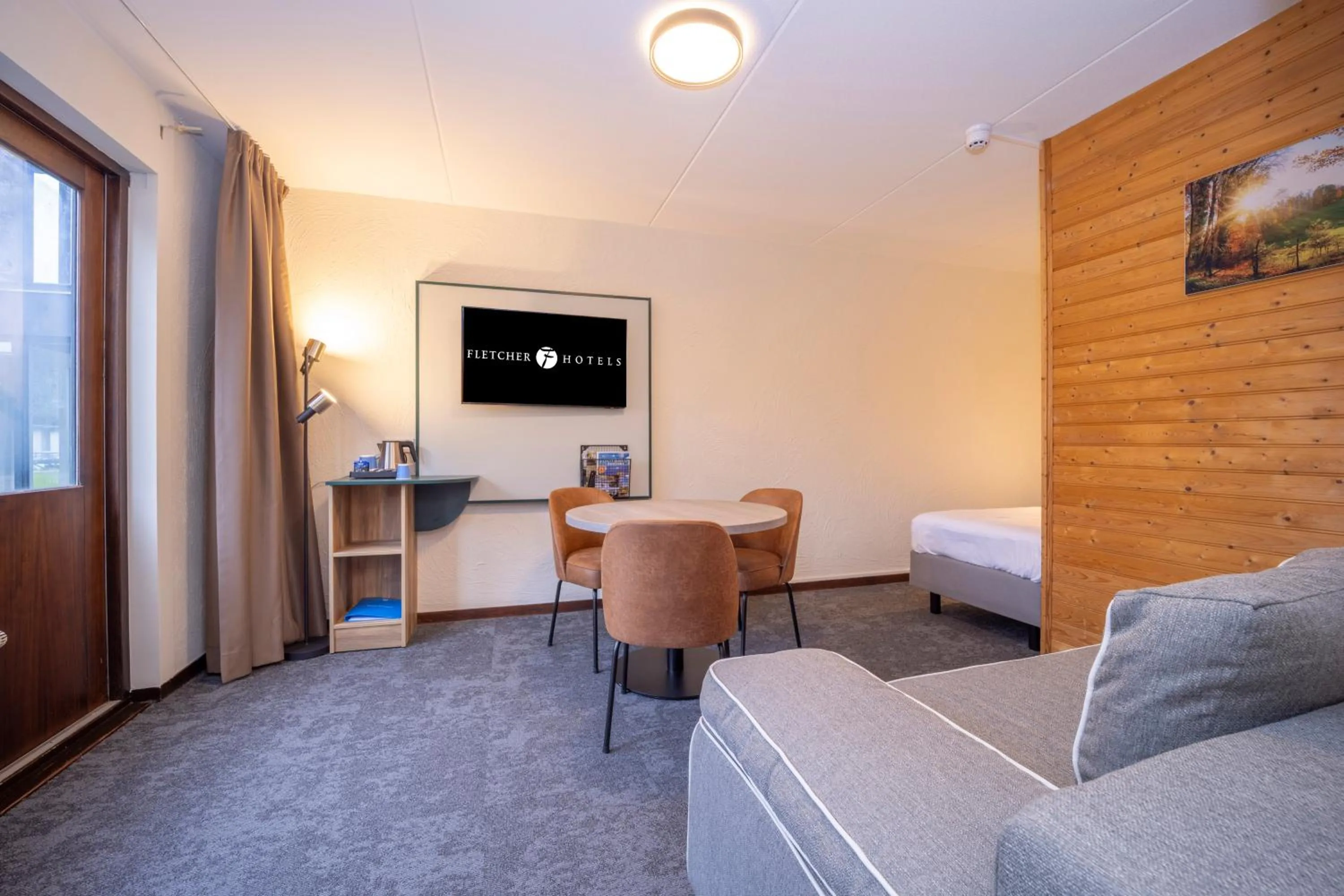 Bedroom in Fletcher Hotel-Restaurant de Witte Brug