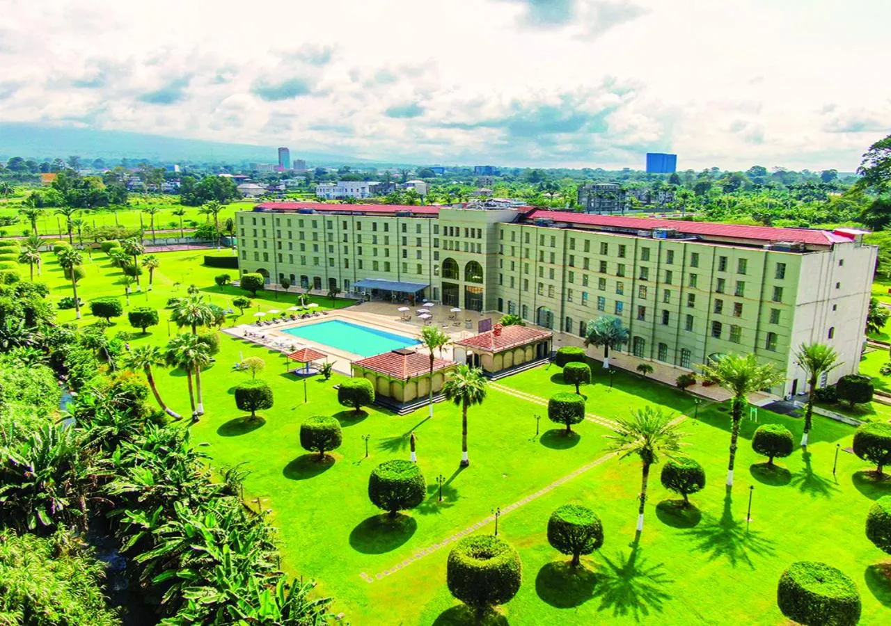 Garden view in Bisila Palace