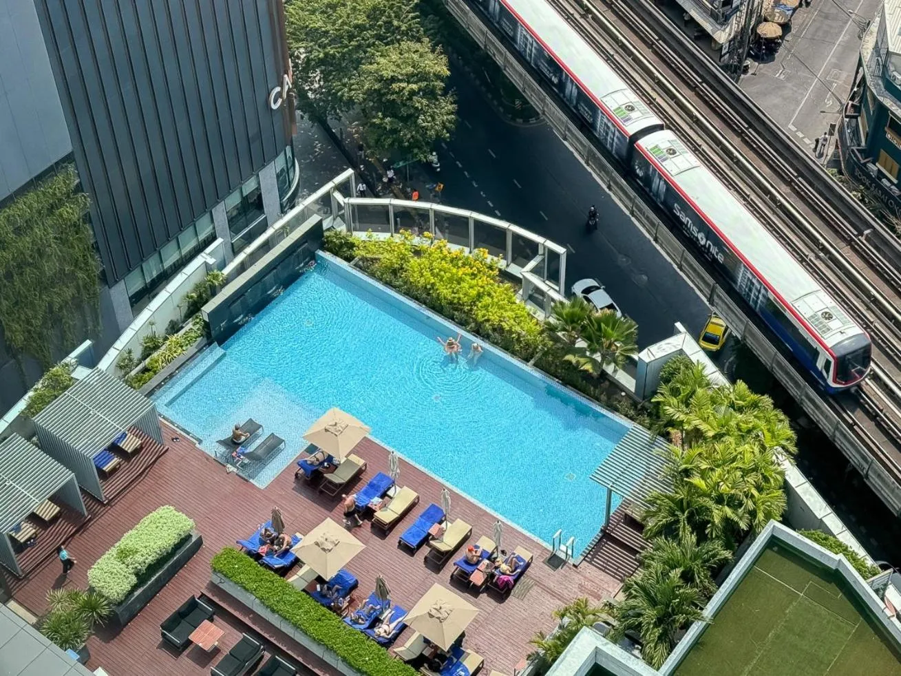 View (from property/room) in Radisson Blu Plaza Bangkok