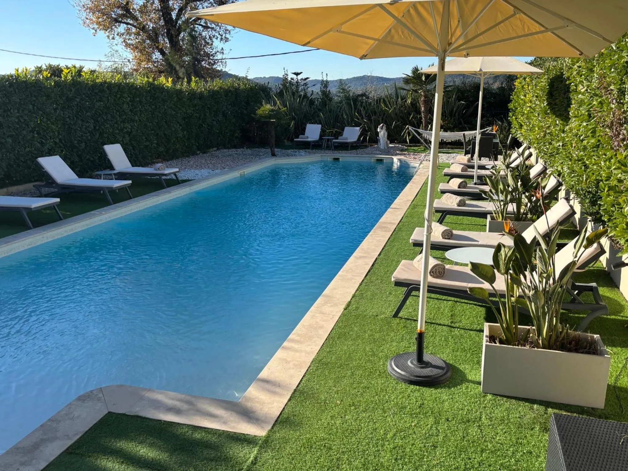 Natural landscape in La Bastide Gourmande