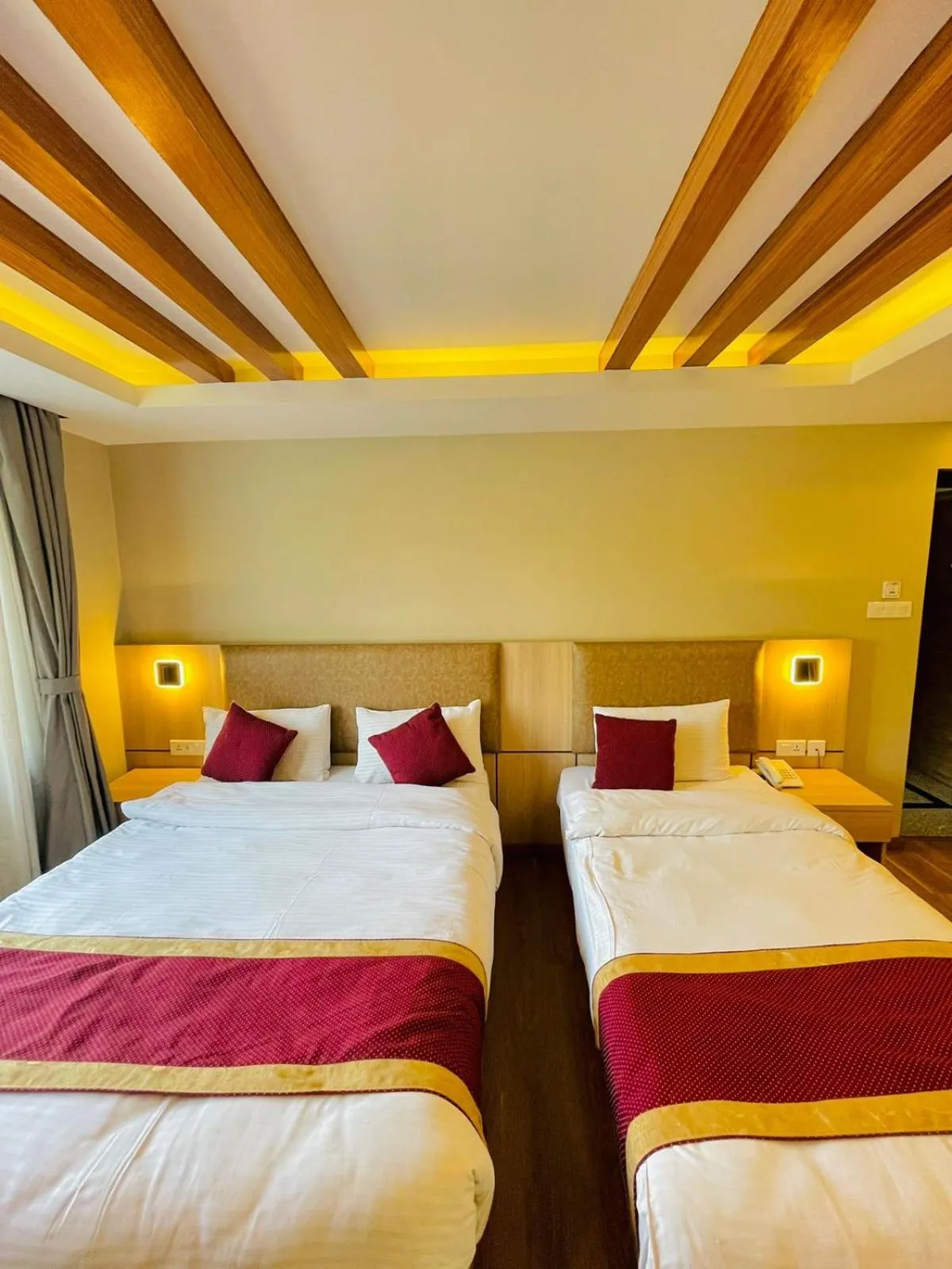 Bed in Hotel Aerocity