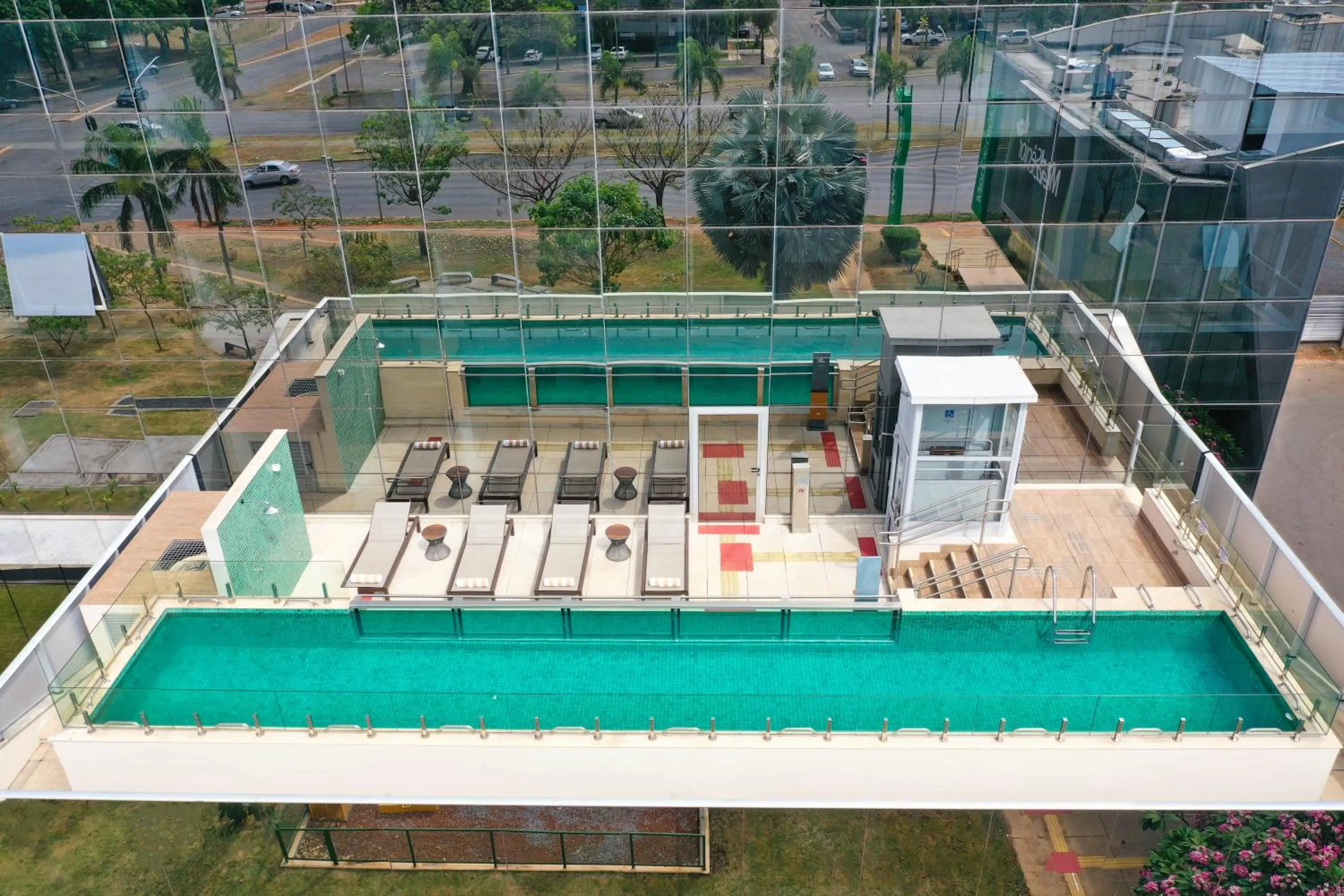 Pool view in Tryp by Wyndham Brasília Nações