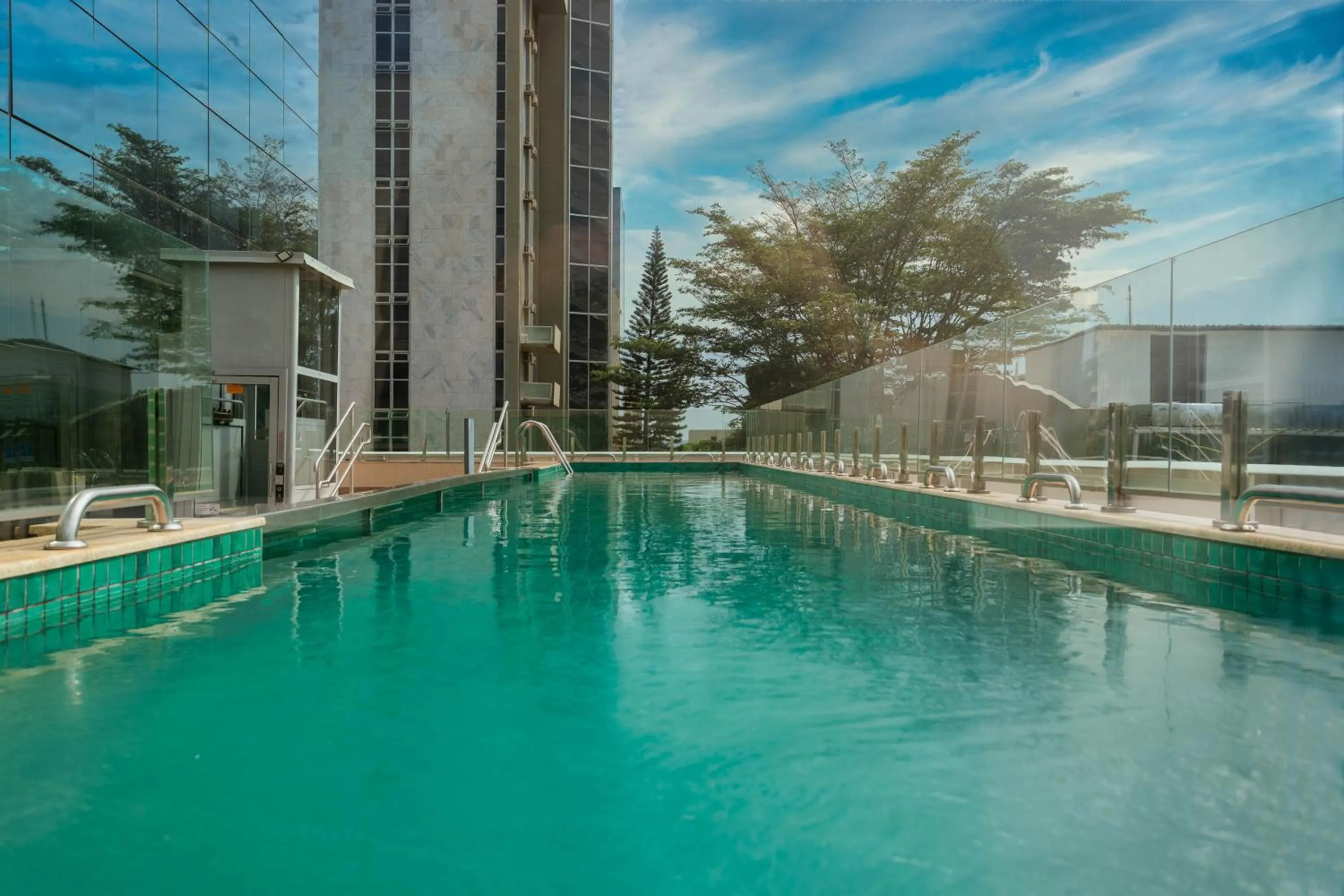 Pool view in Tryp by Wyndham Brasília Nações