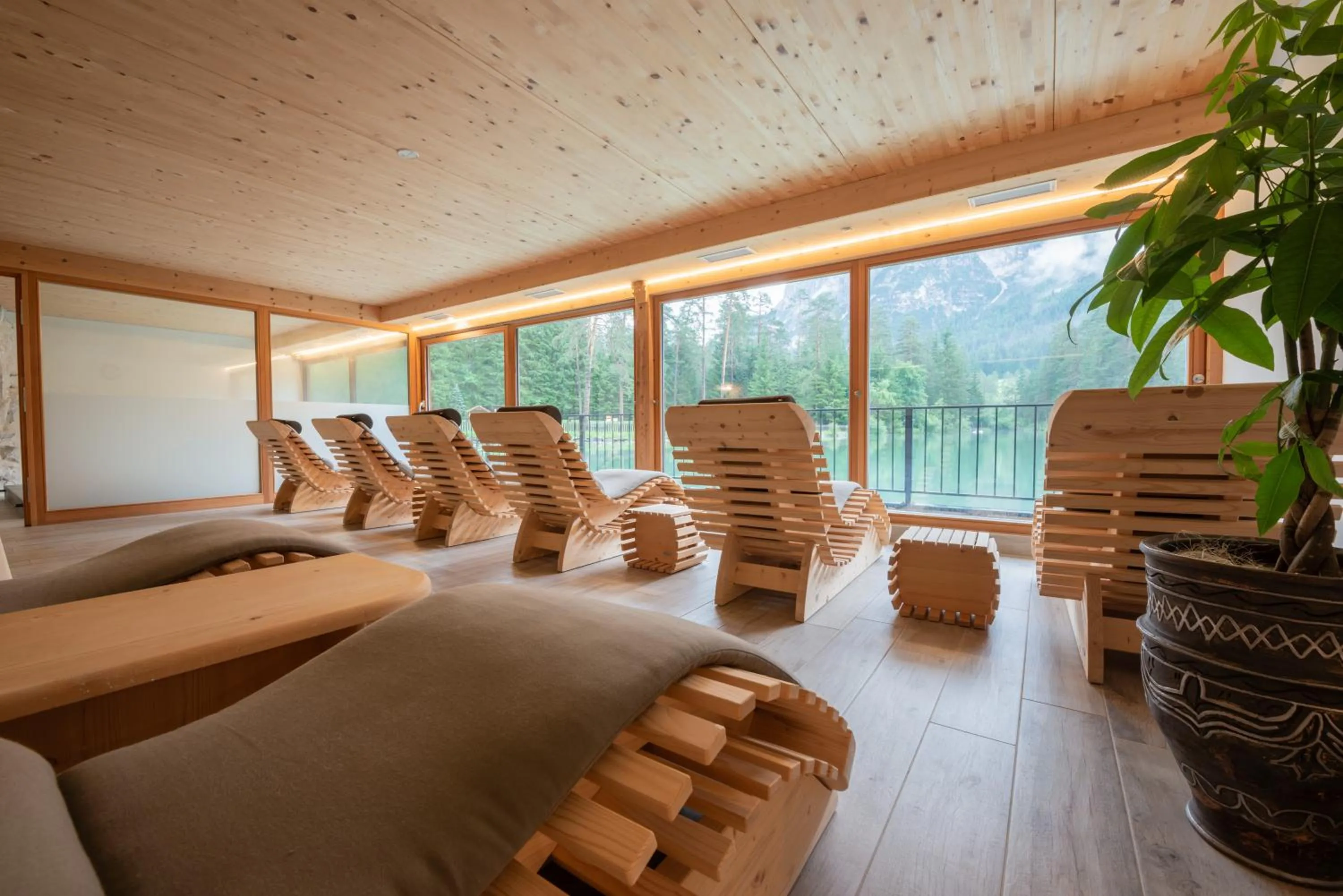 Sauna in Hotel Lago della Creta