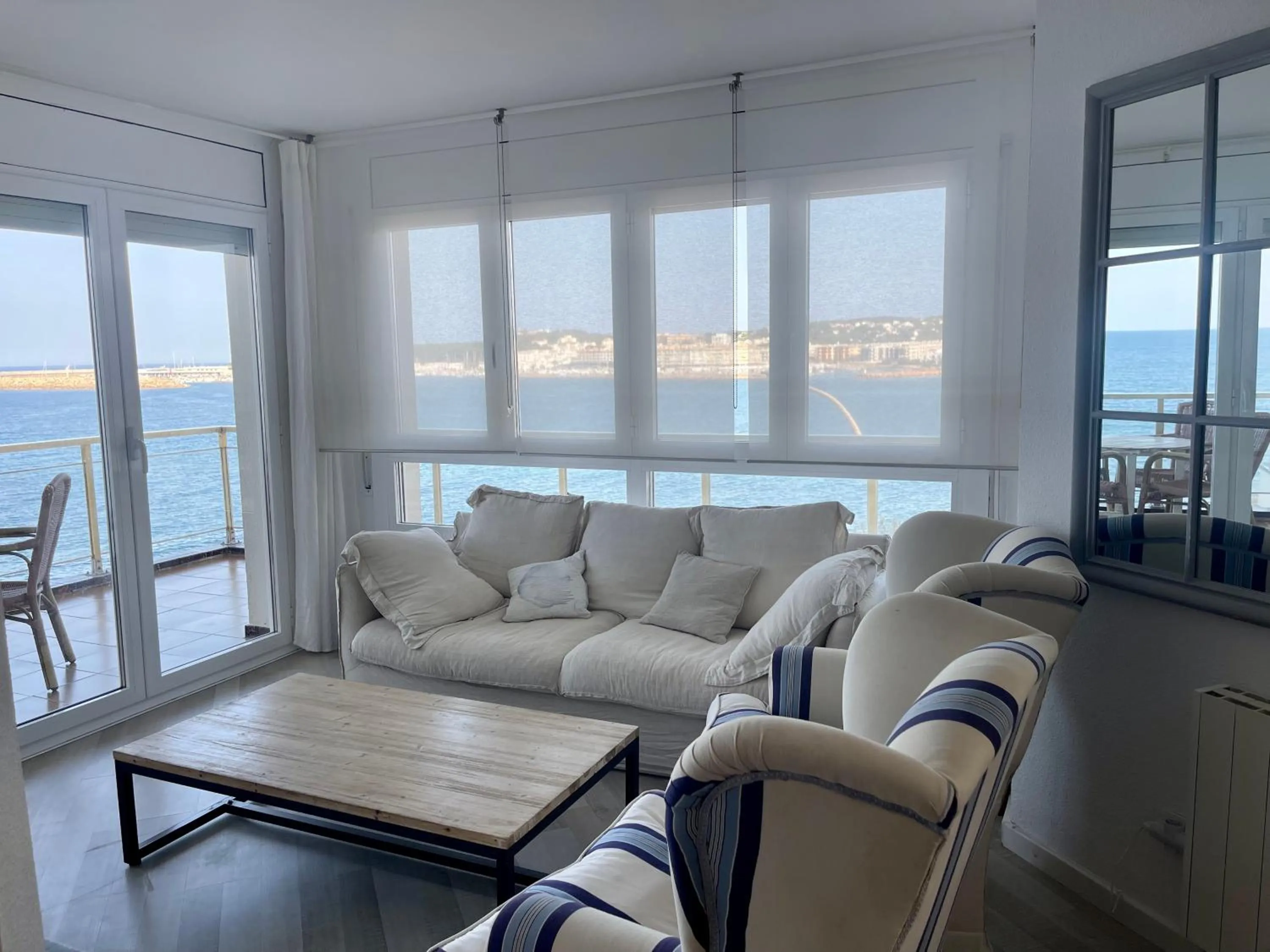 Seating area in Nemi