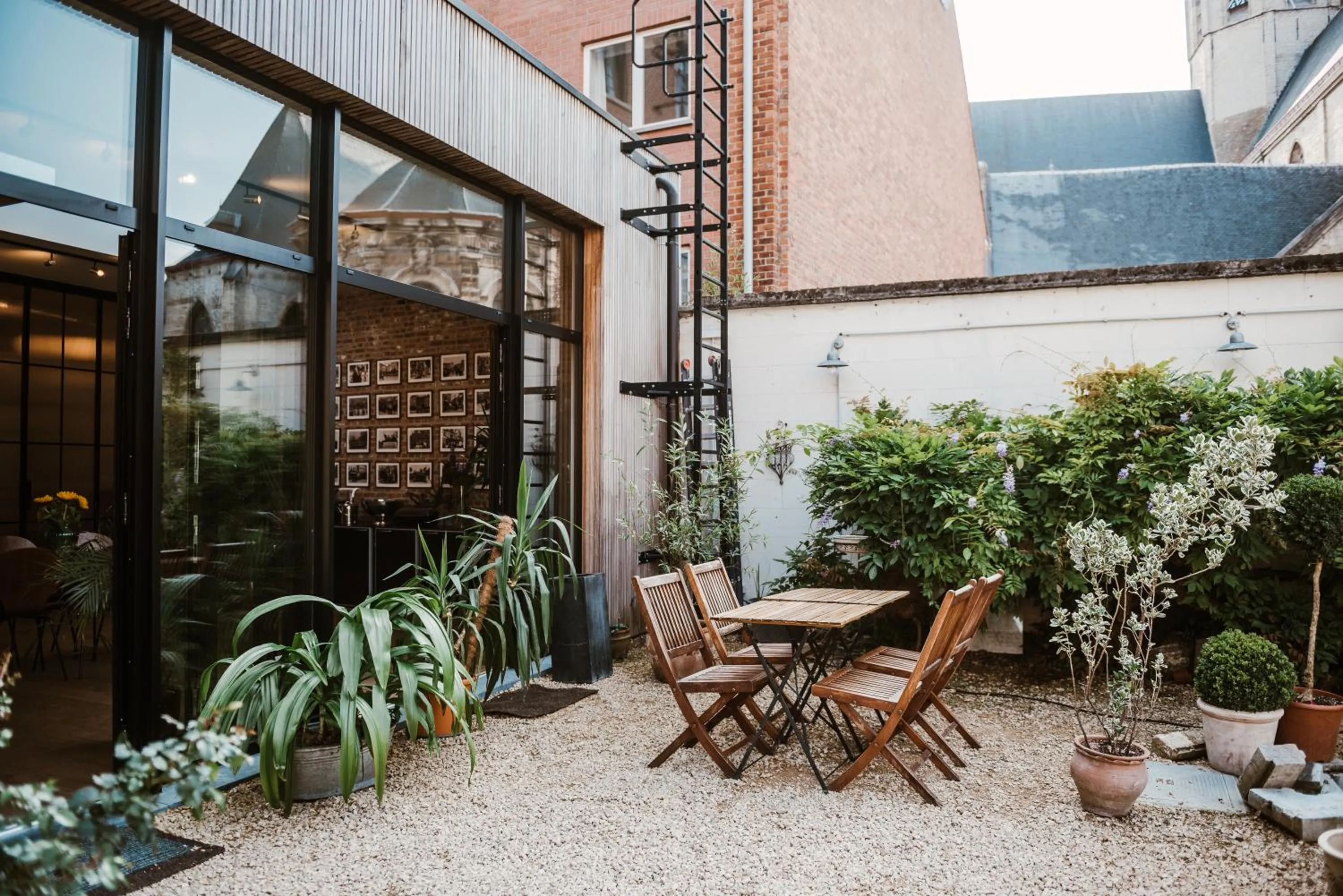Garden in Boutique Hotel Marie Marie