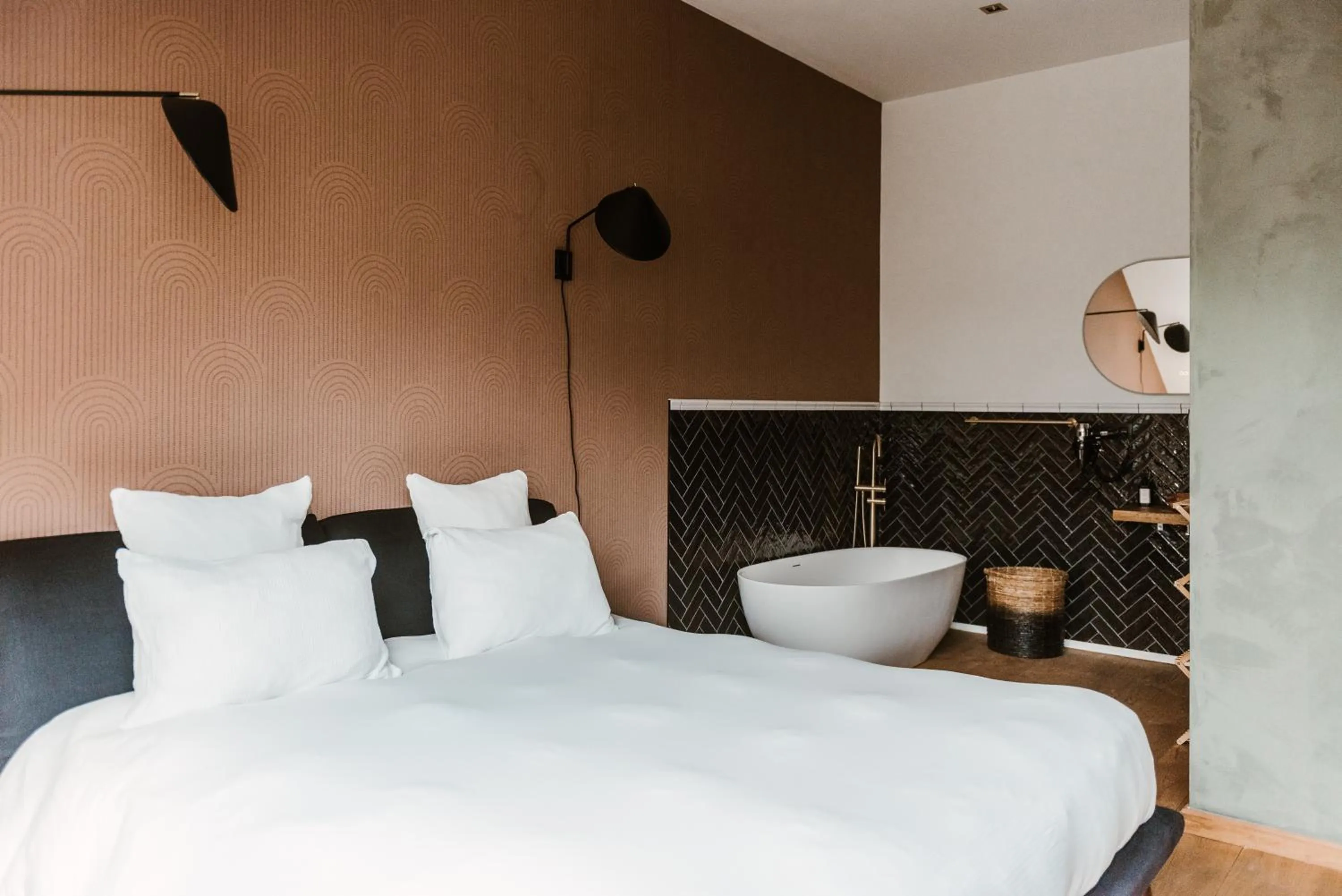 Bed in Boutique Hotel Marie Marie