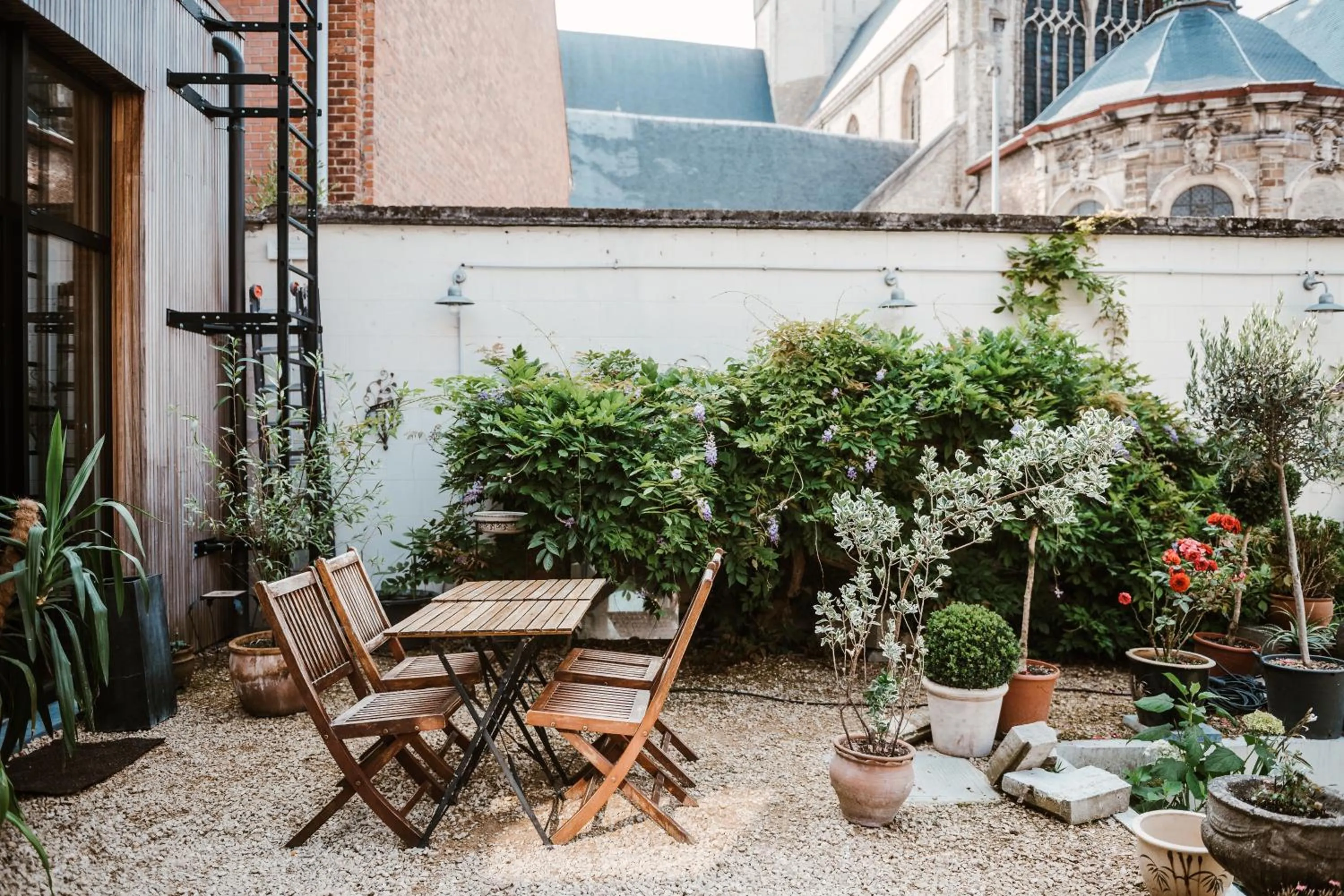 Garden in Boutique Hotel Marie Marie