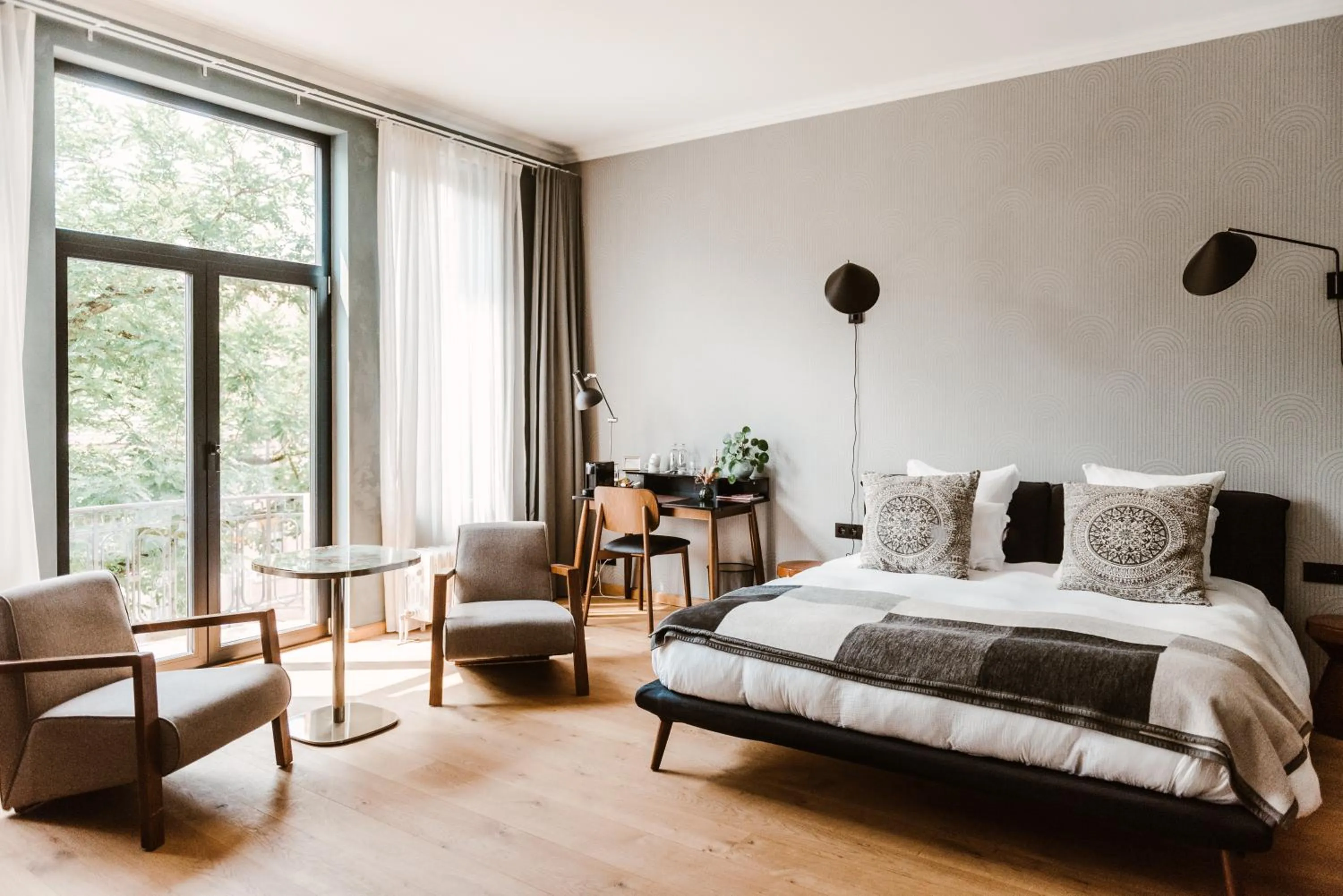 Bed in Boutique Hotel Marie Marie