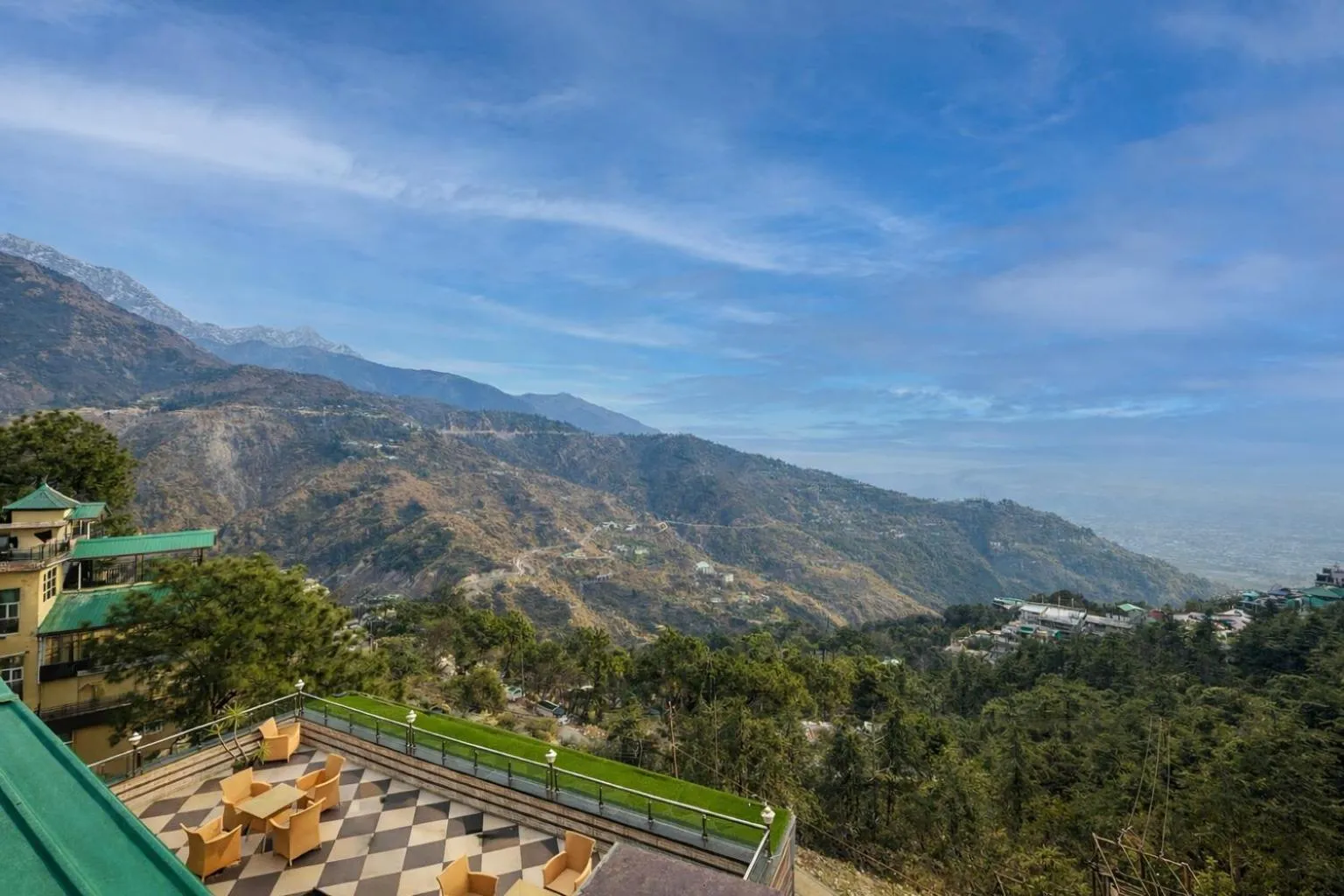 Mountain view in AH Grand Villa - Hotel Near Dalai Lama Temple