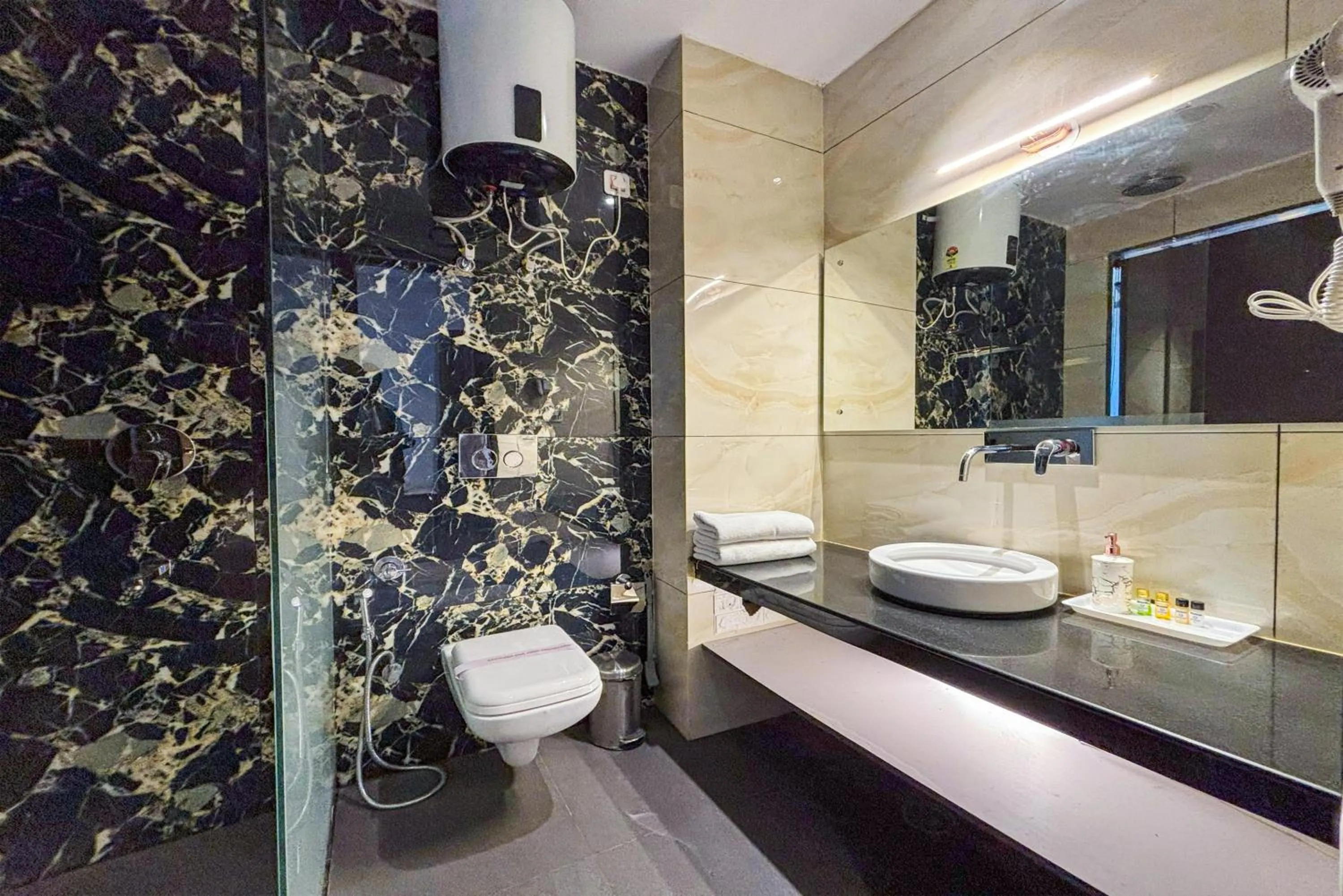 Bathroom in AH Grand Villa - Hotel Near Dalai Lama Temple