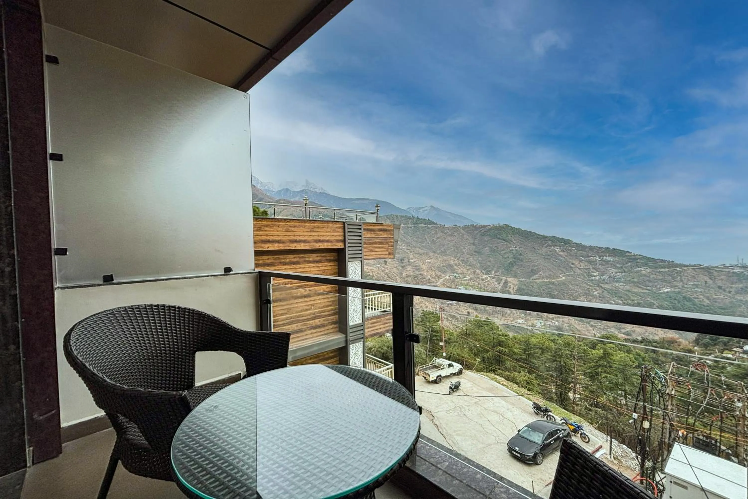 Mountain view in AH Grand Villa - Hotel Near Dalai Lama Temple