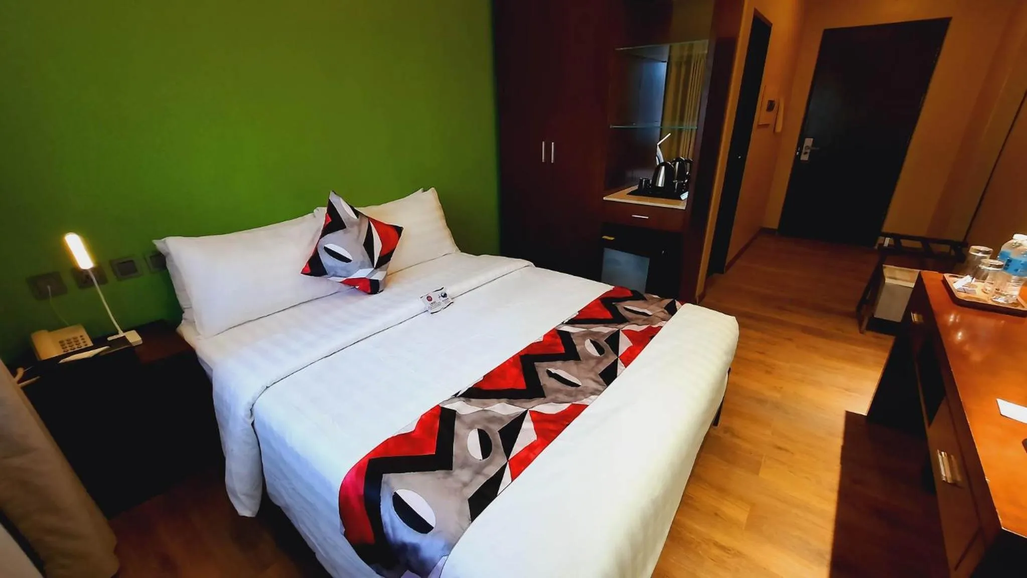 Bed in Kojo Hotels Cebu-Mandaue