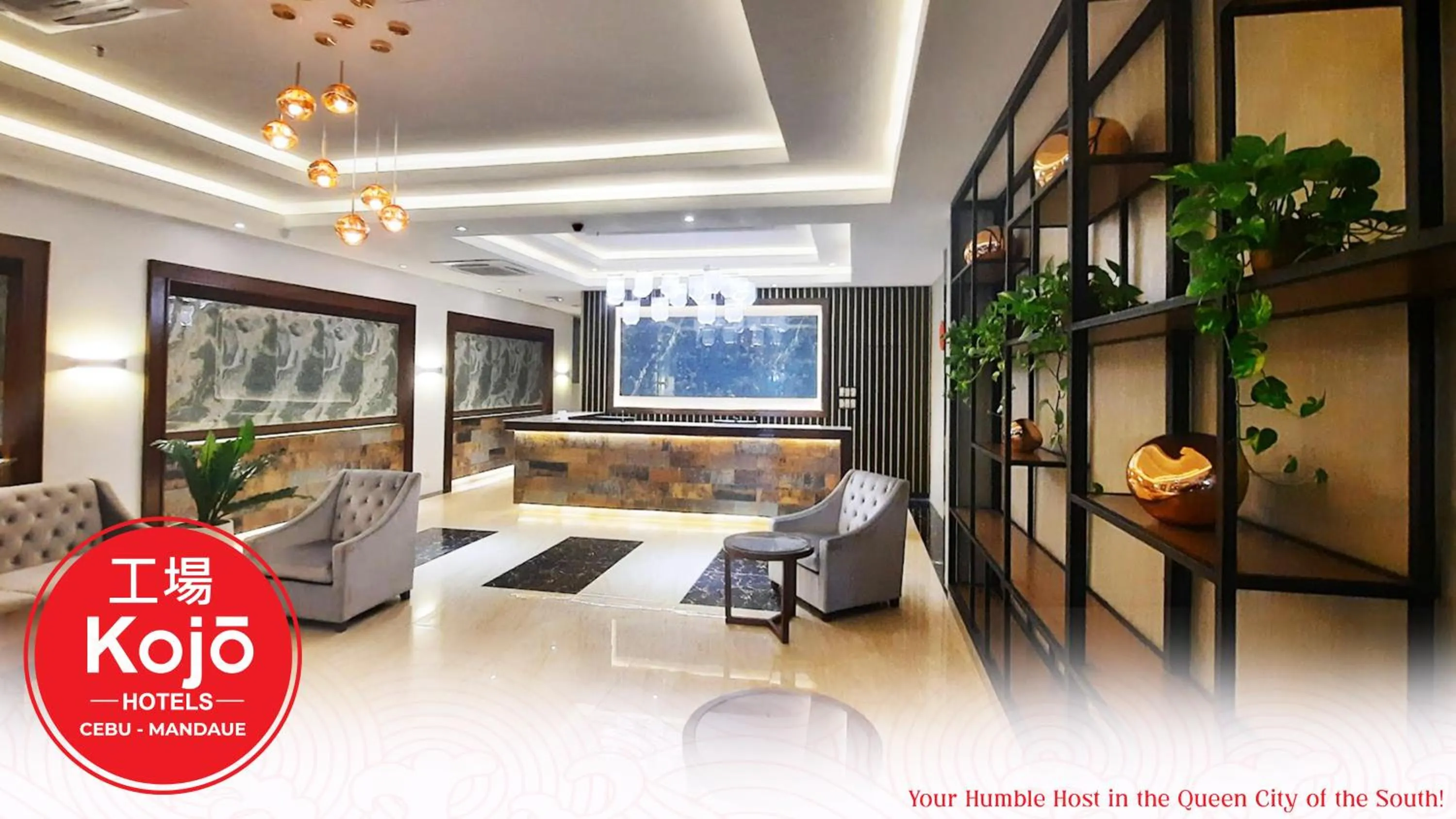 Lobby or reception in Kojo Hotels Cebu-Mandaue