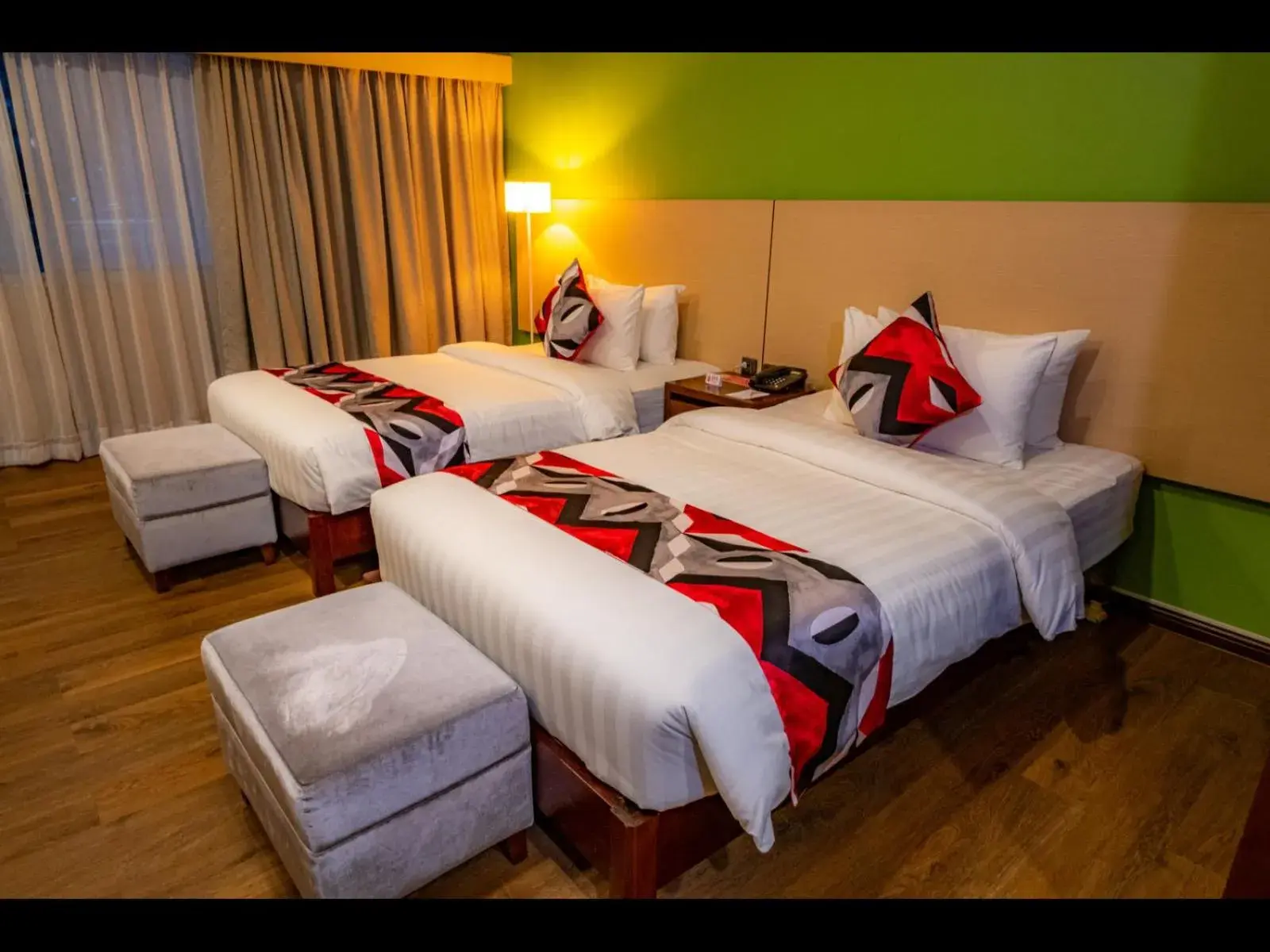 Double Room with Two Double Beds in Kojo Hotels Cebu-Mandaue Double Room with Two Double Beds in Kojo Hotels Cebu-Mandaue