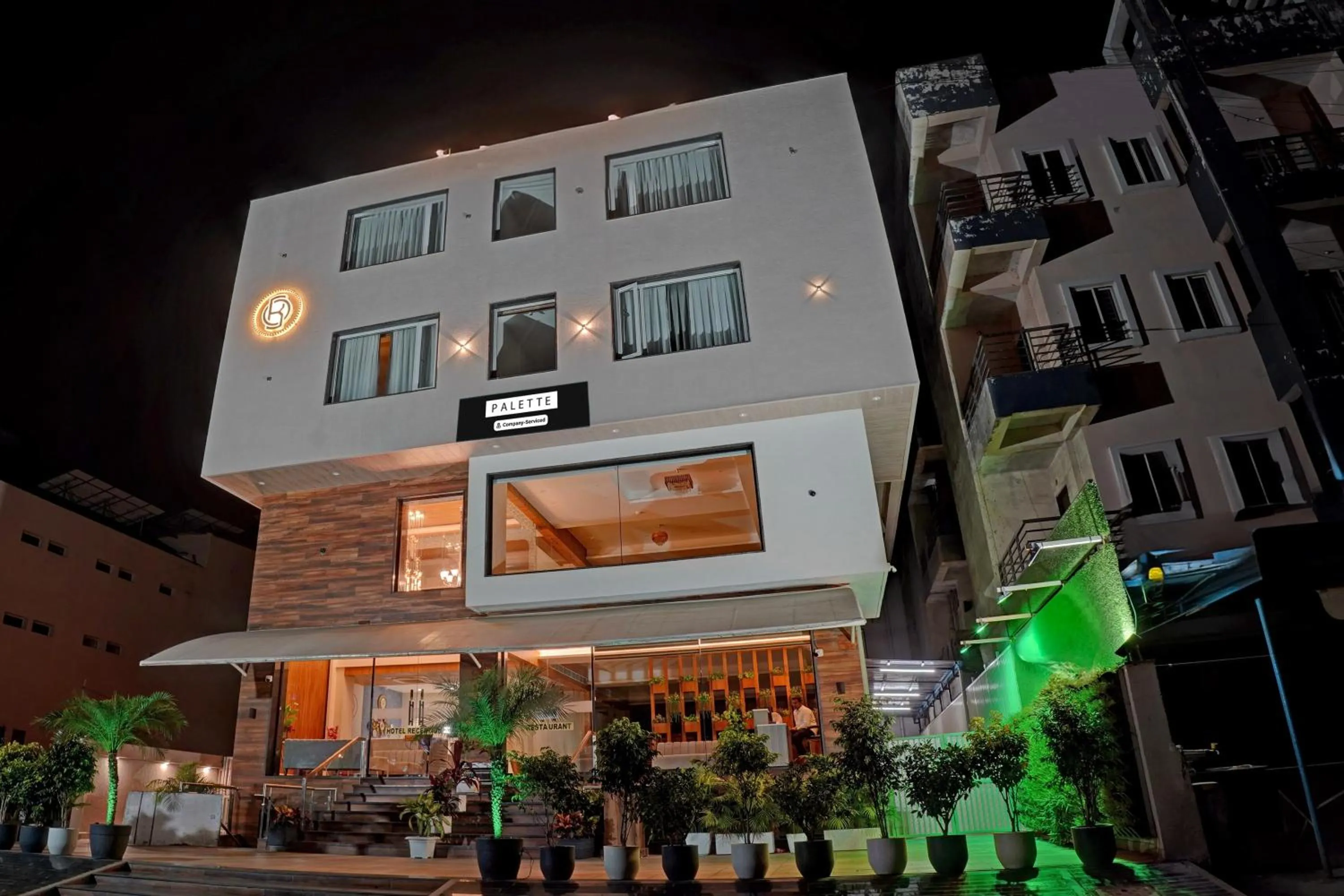 Facade/entrance in Palette by CheckIn Patel Nagar Bhopal