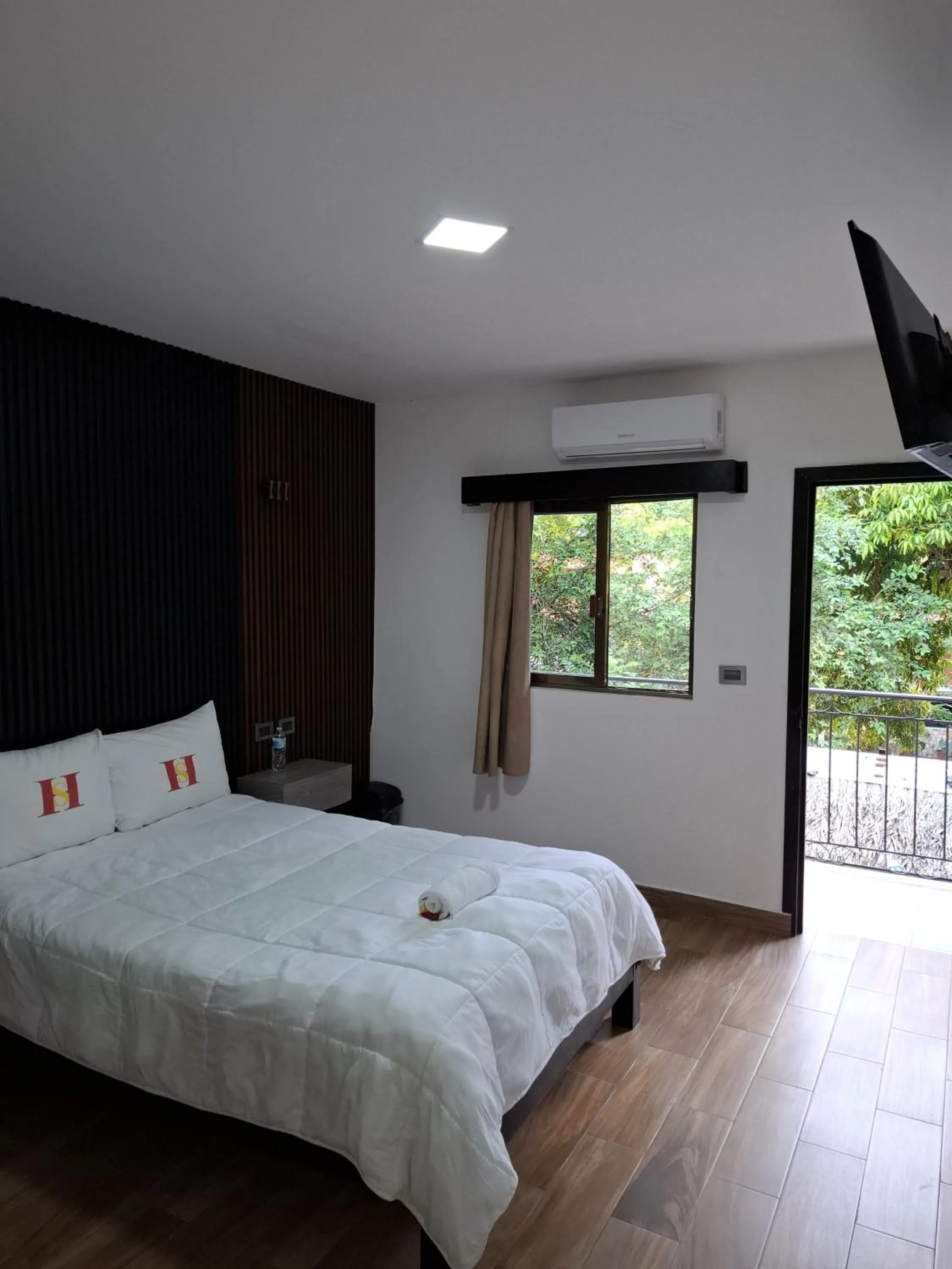 Bed in Hotel Sevilla Palenque