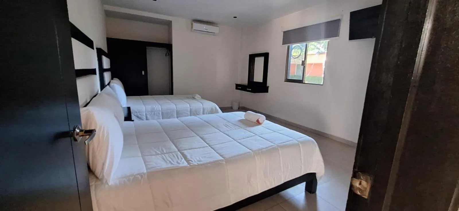 Bed in Hotel Sevilla Palenque