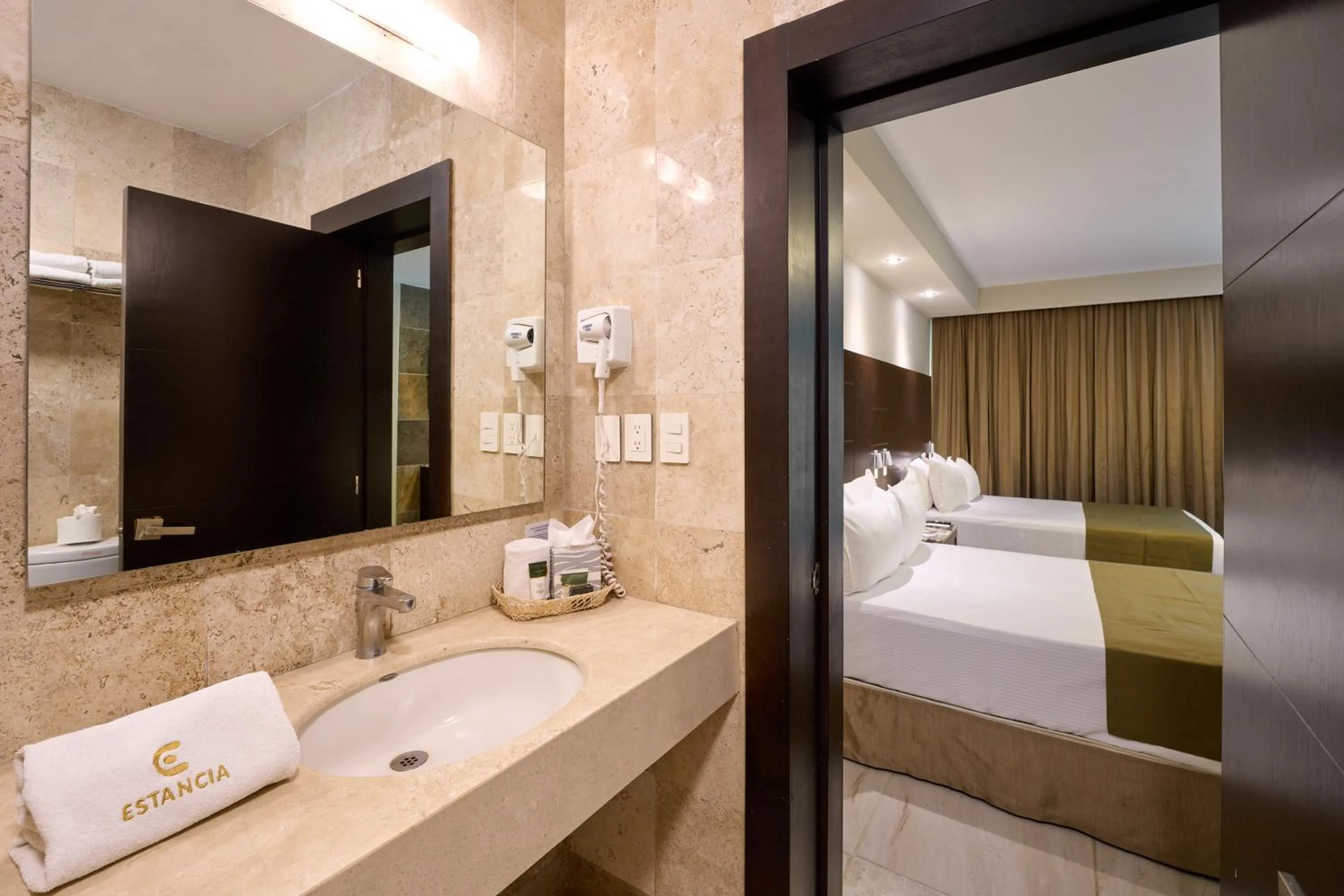 Bed in Hotel Estancia Business Class