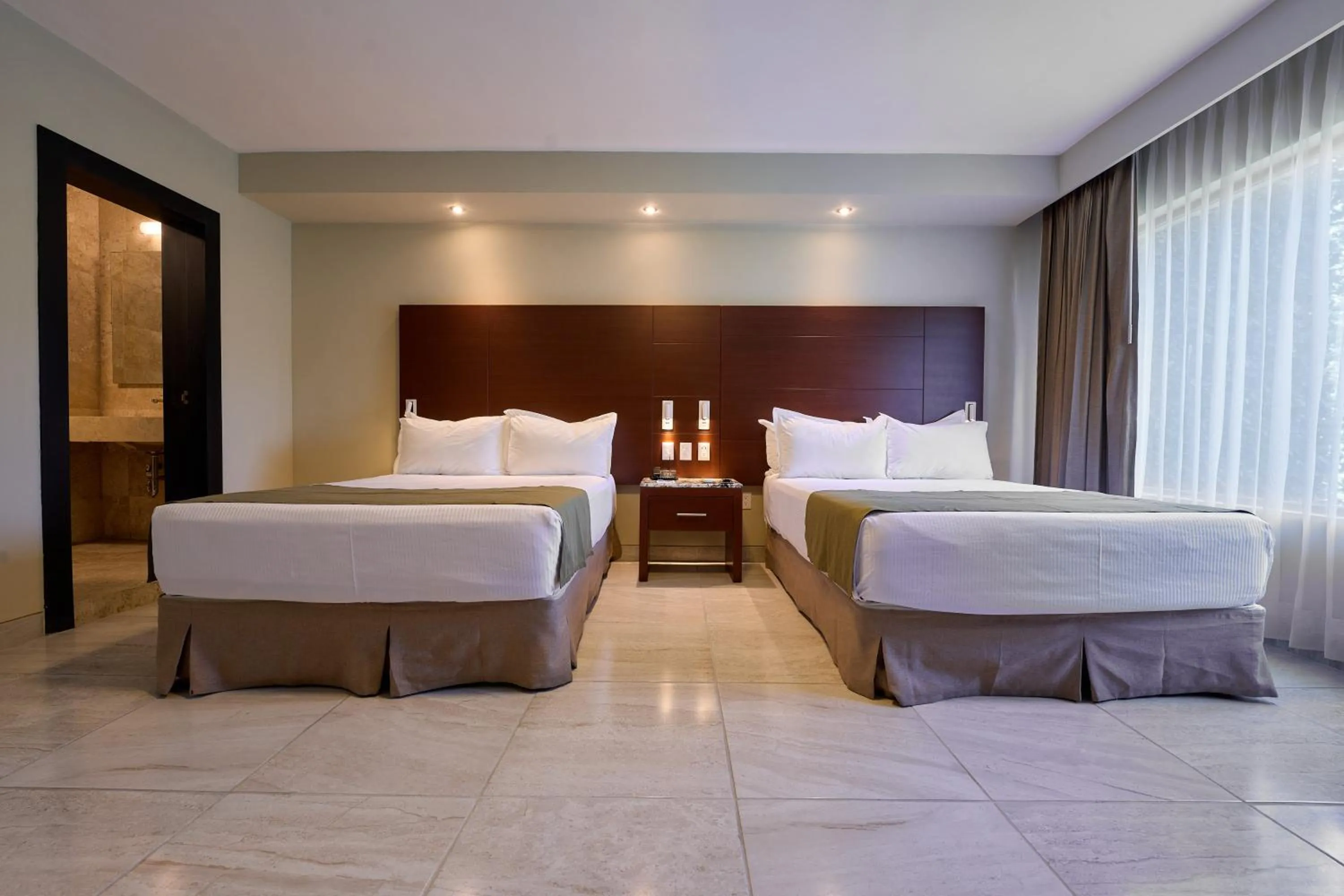 Bed in Hotel Estancia Business Class