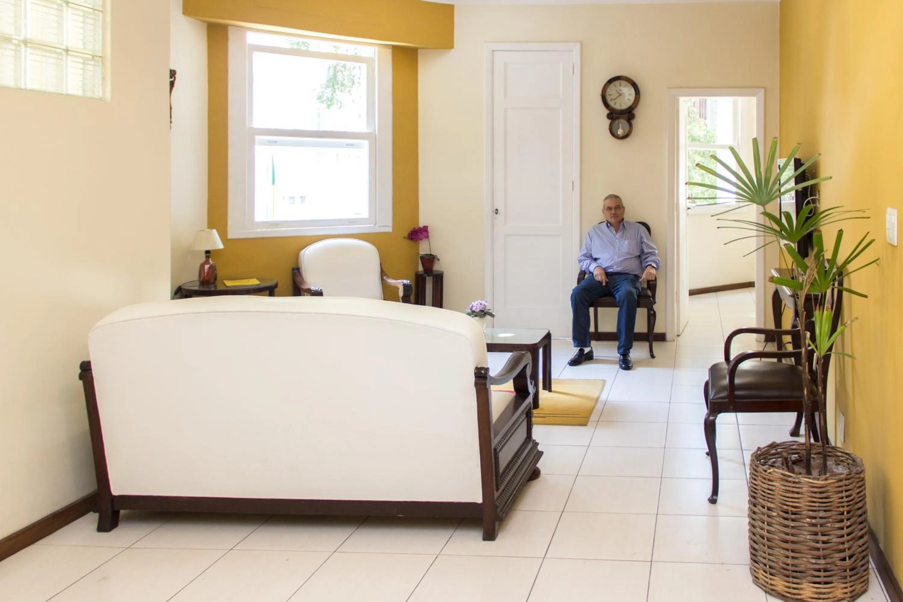Communal lounge/ TV room in Hotel Carioca