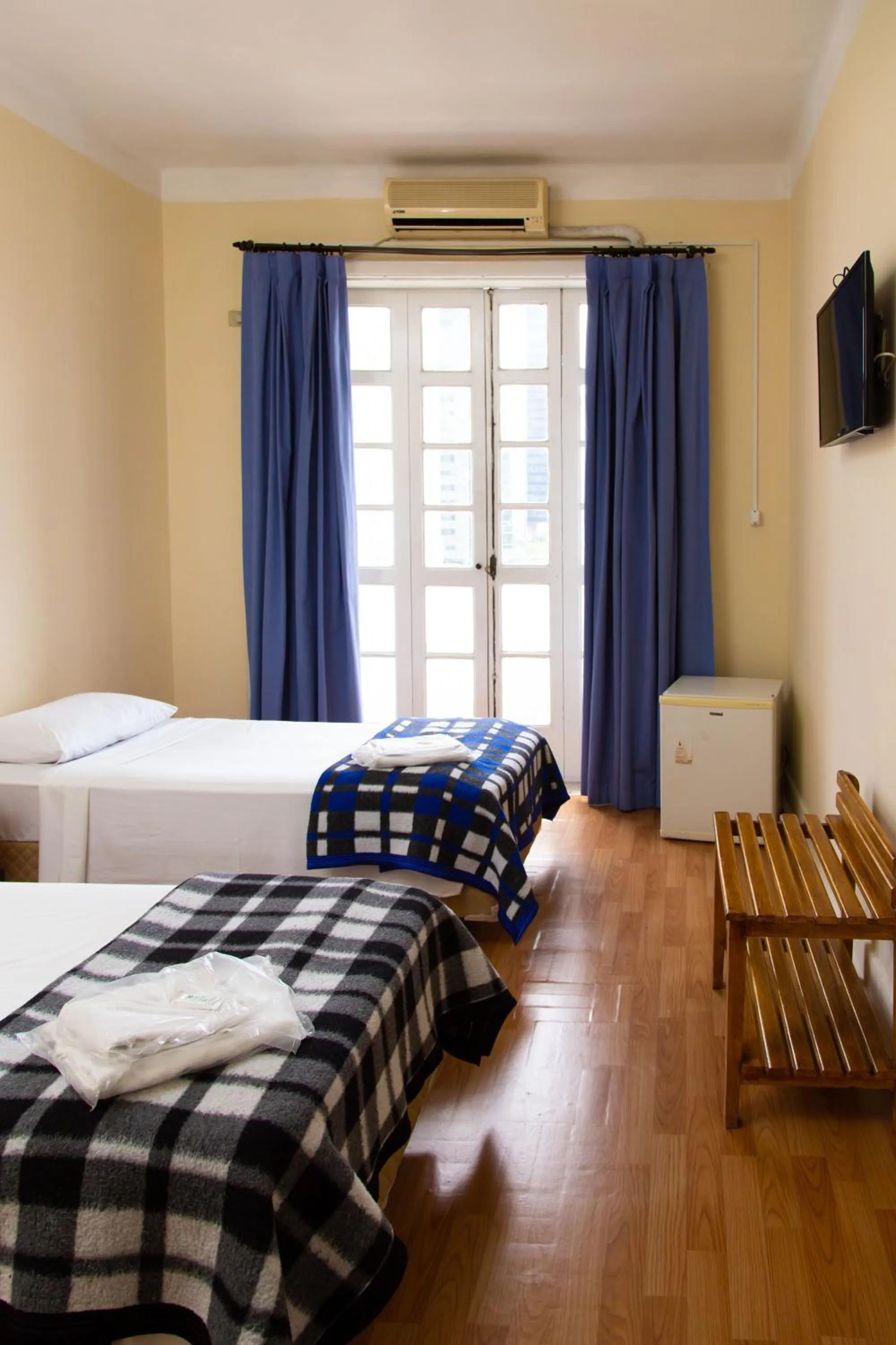 Bed in Hotel Carioca