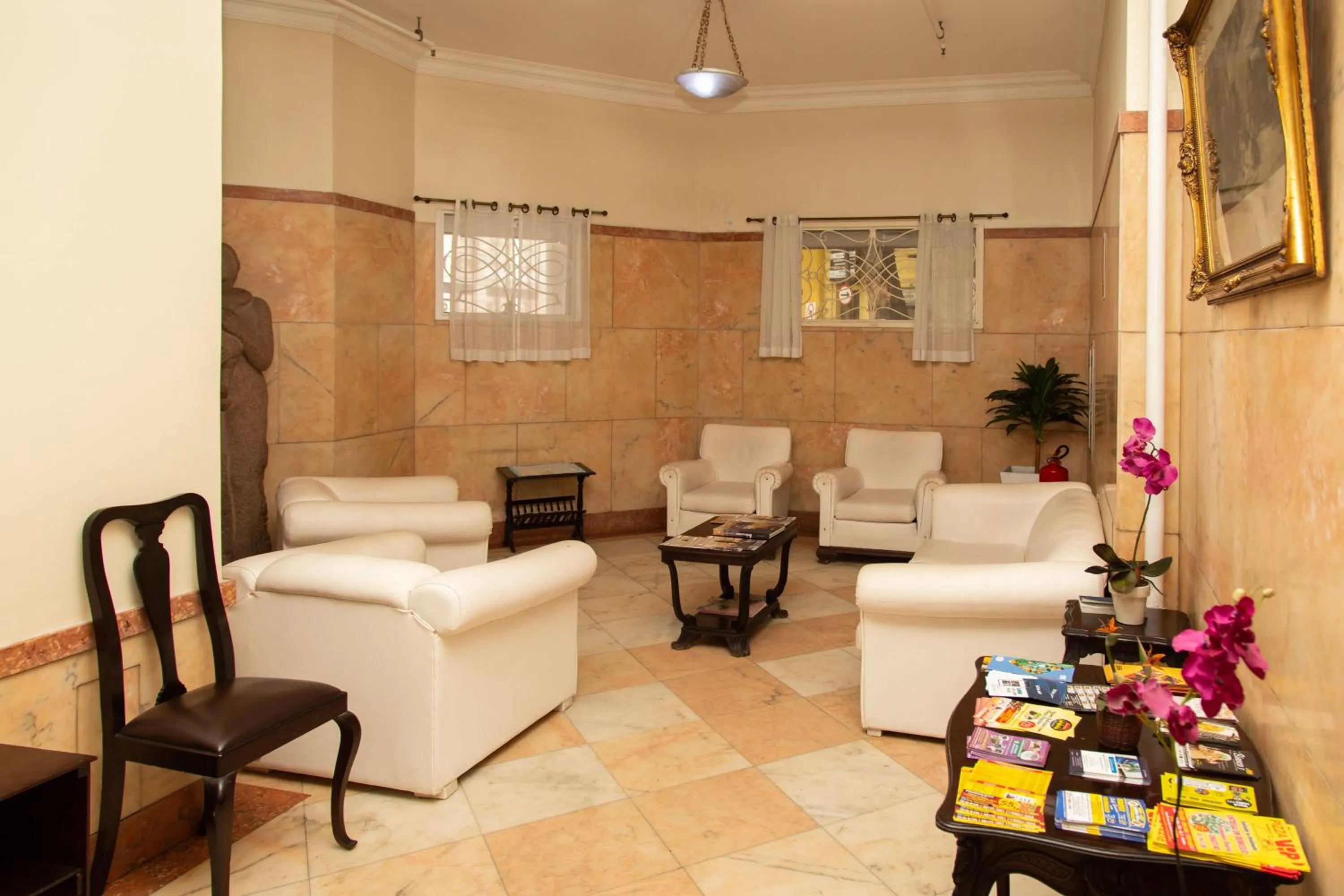 Living room in Hotel Carioca