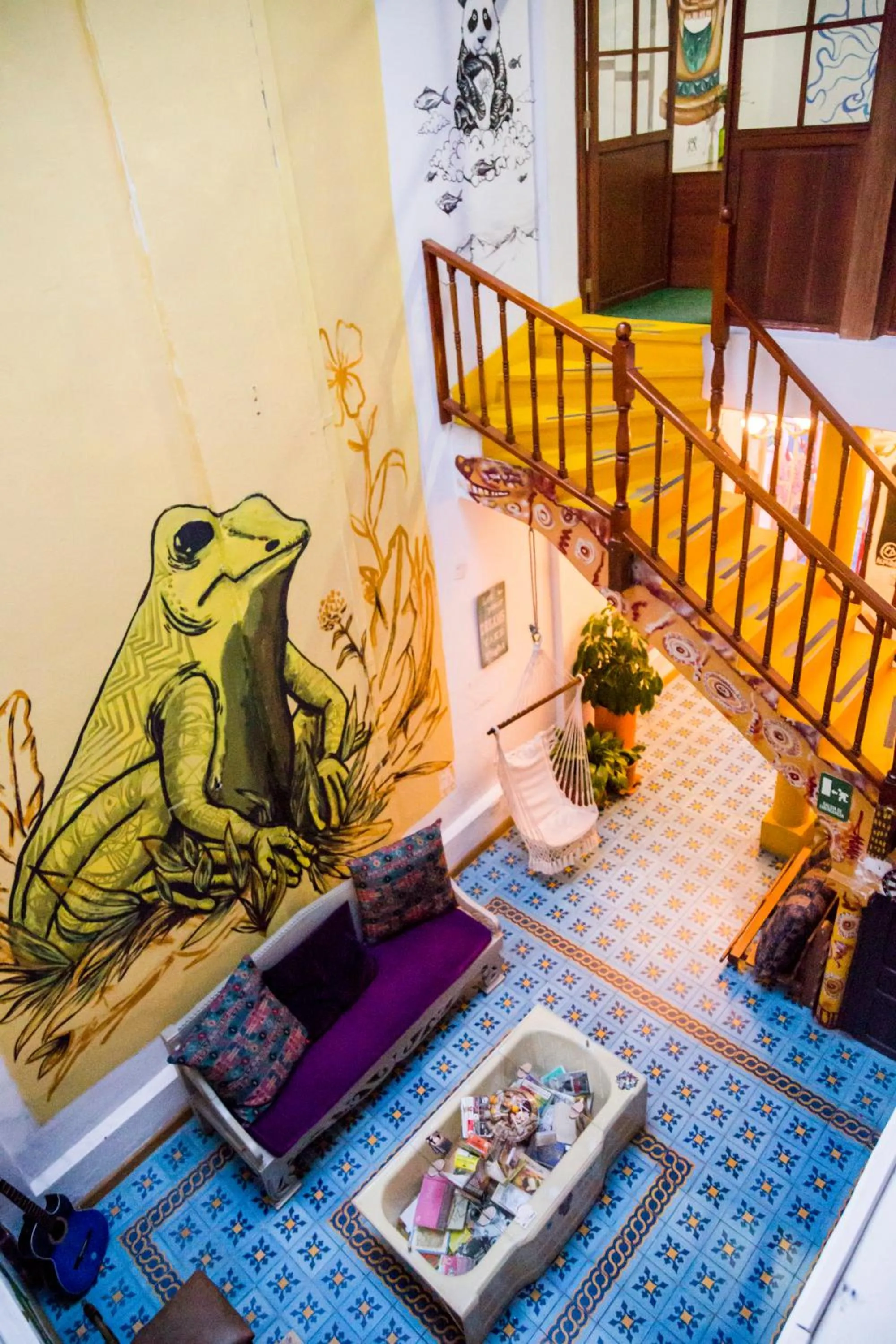 Lounge or bar in Fatima Hostel Bogotá