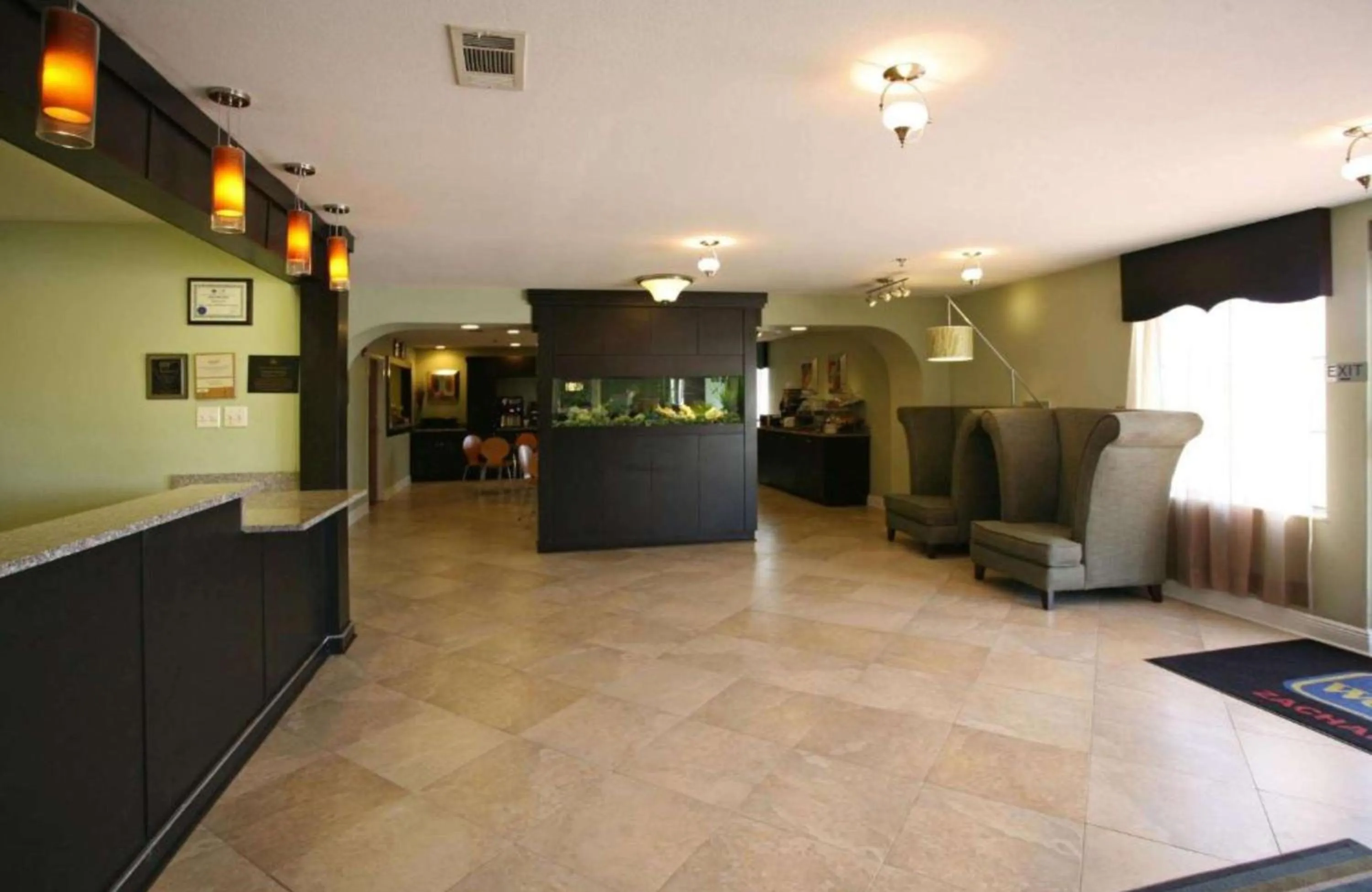Lobby or reception in Best Western Zachary Inn