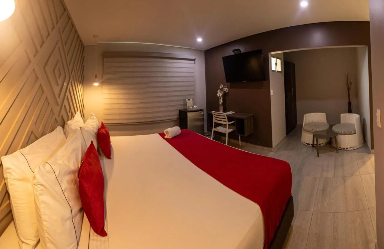 Living room, Bed in Hotel Santa Clara Boutique