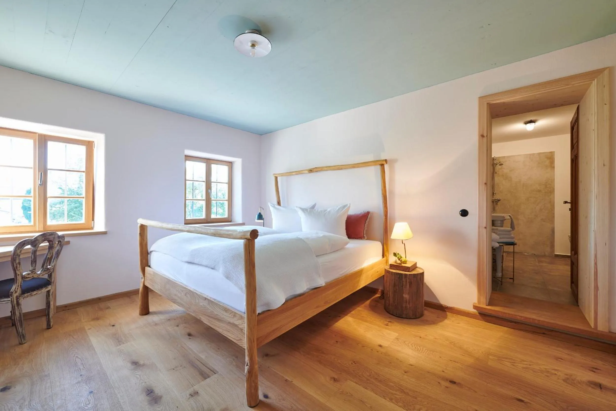 Bed in Farmhouse 1604 - Das Bauernhaus eines Fischers