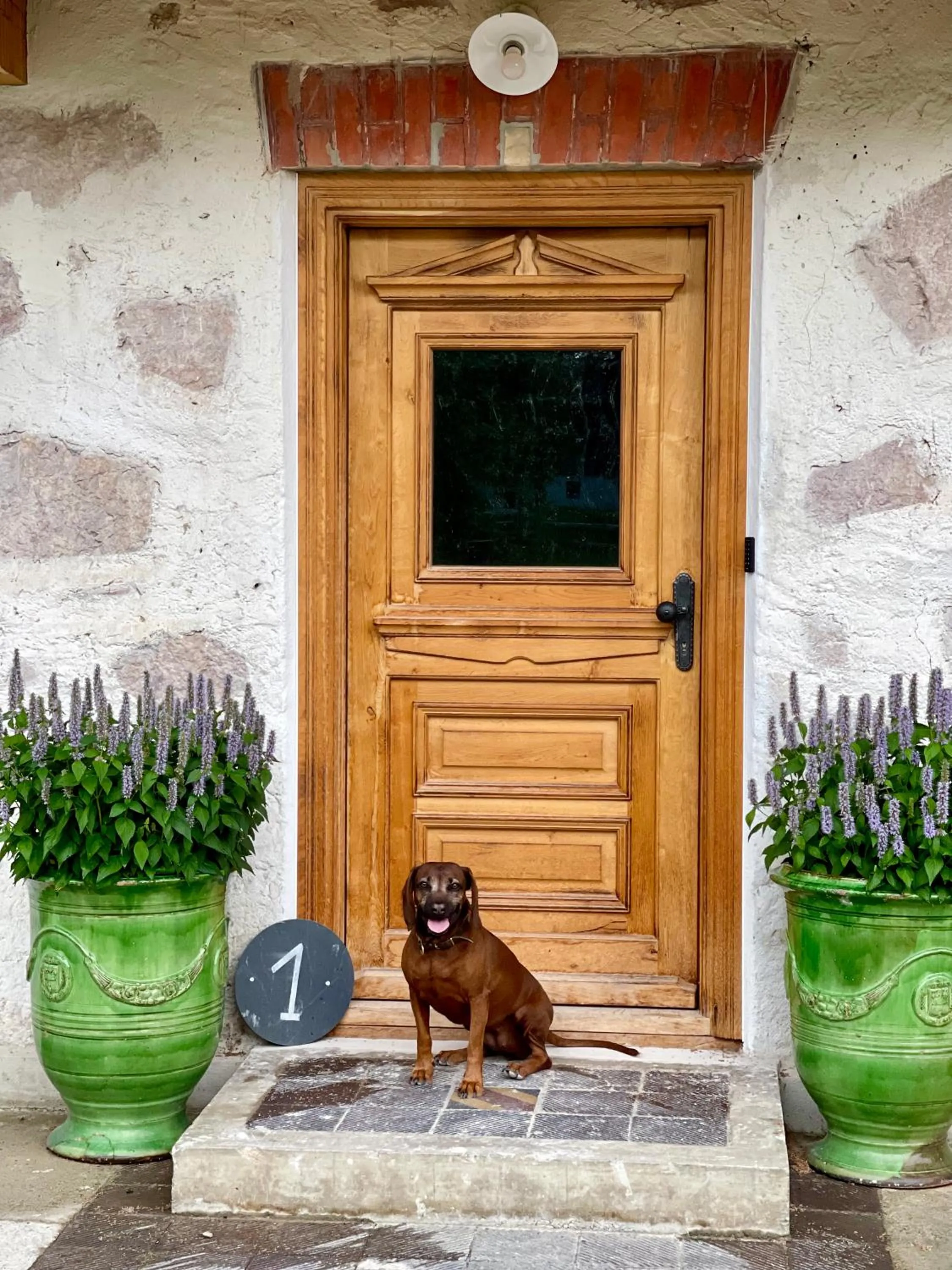Facade/entrance in Farmhouse 1604 - Das Bauernhaus eines Fischers
