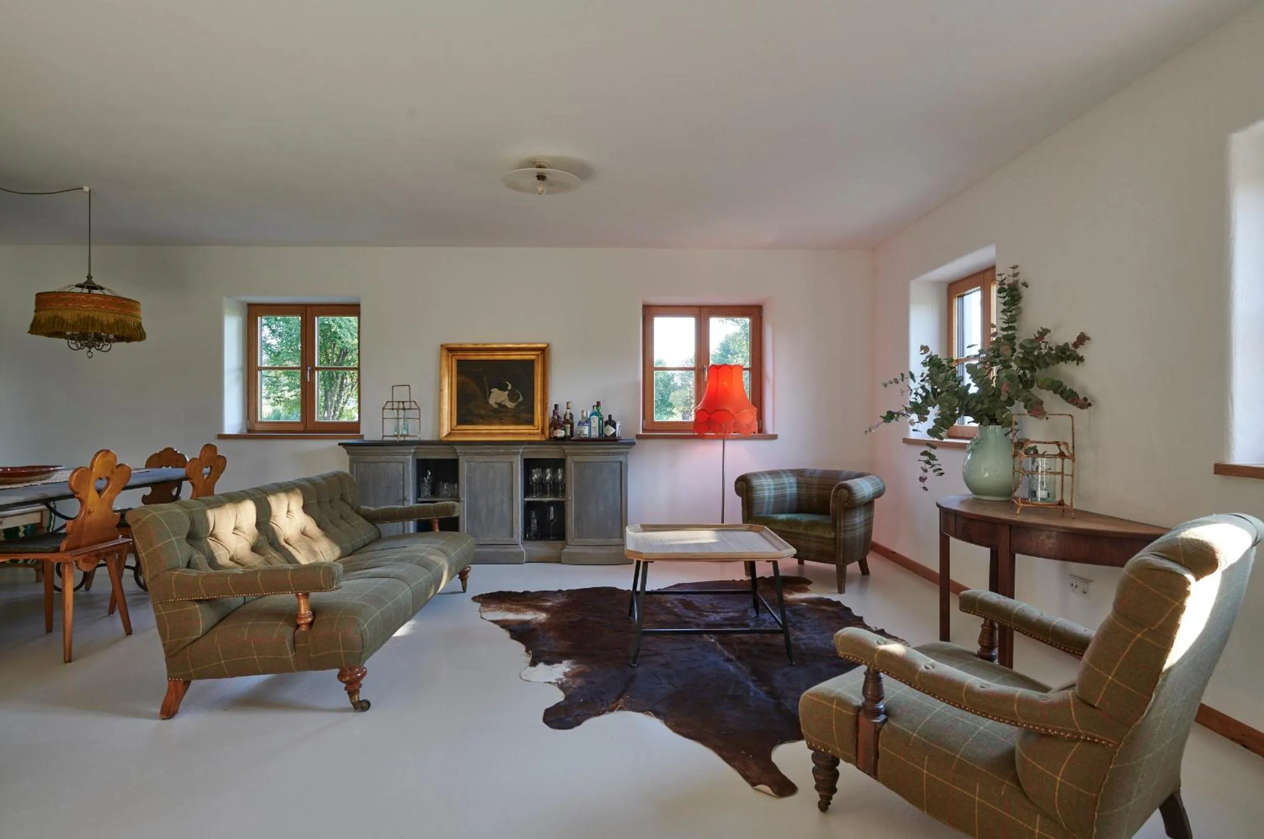 Living room in Farmhouse 1604 - Das Bauernhaus eines Fischers