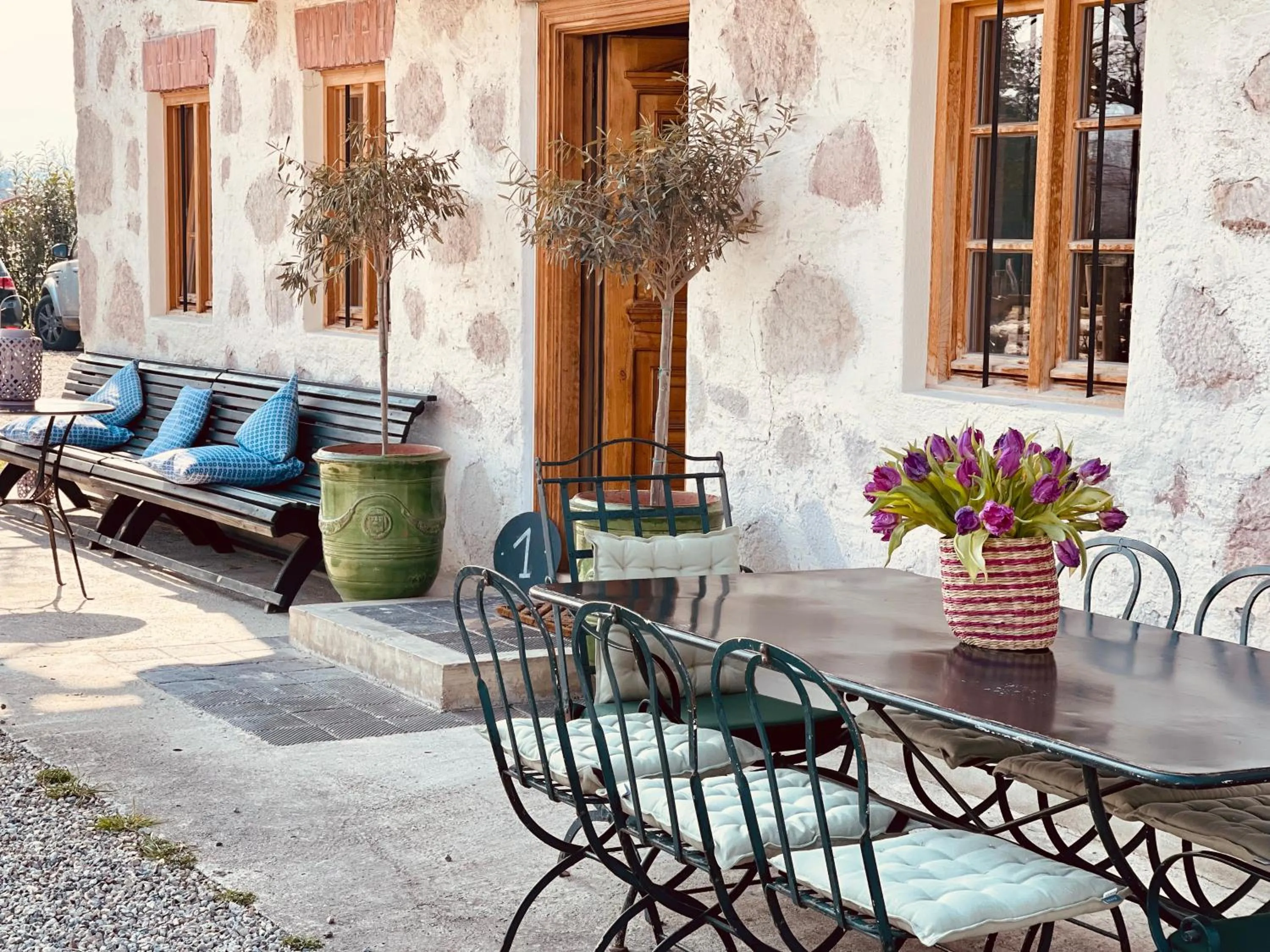 Patio in Farmhouse 1604 - Das Bauernhaus eines Fischers