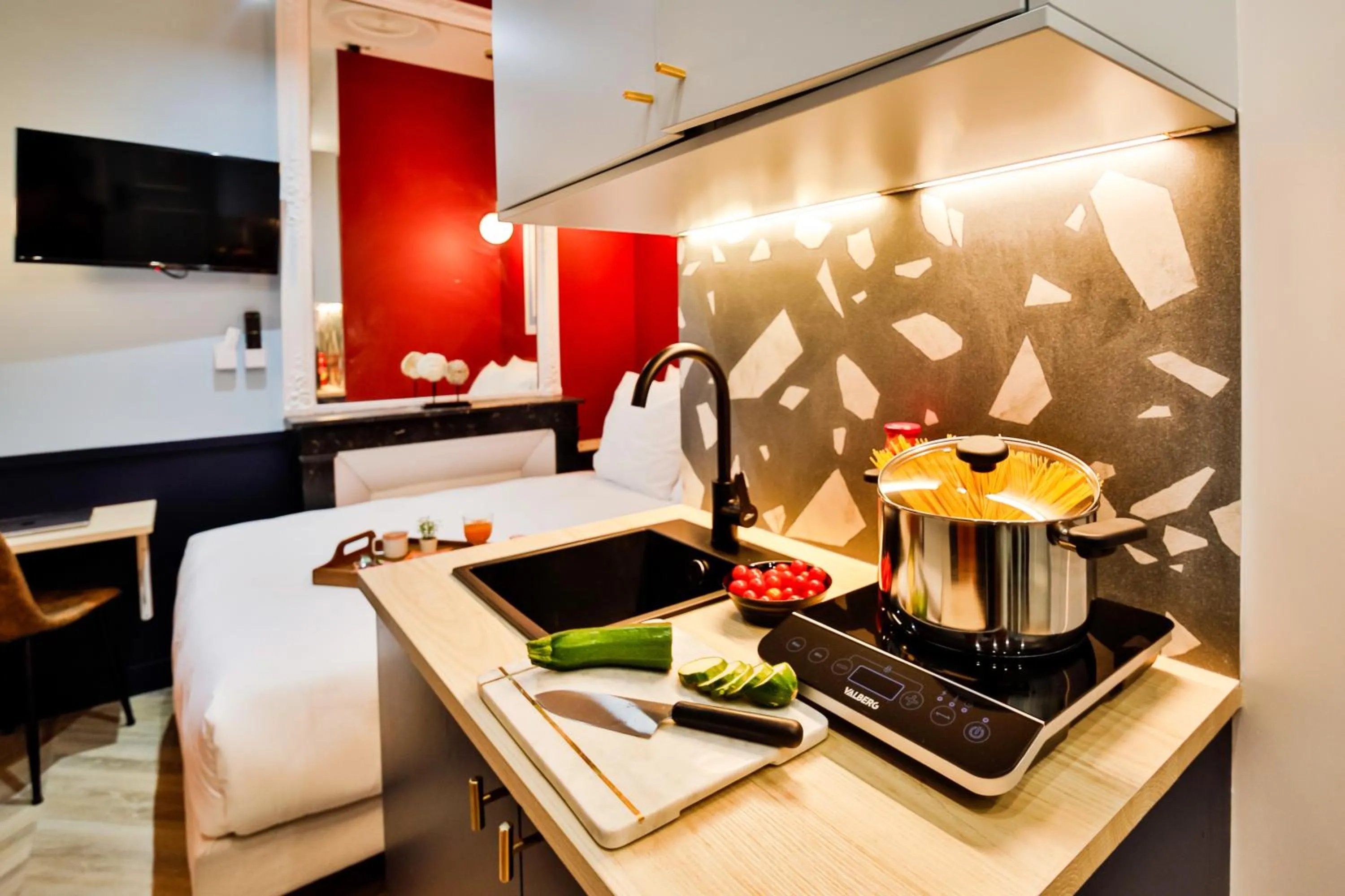 Kitchen or kitchenette in WS Louvre - Saint-Roch