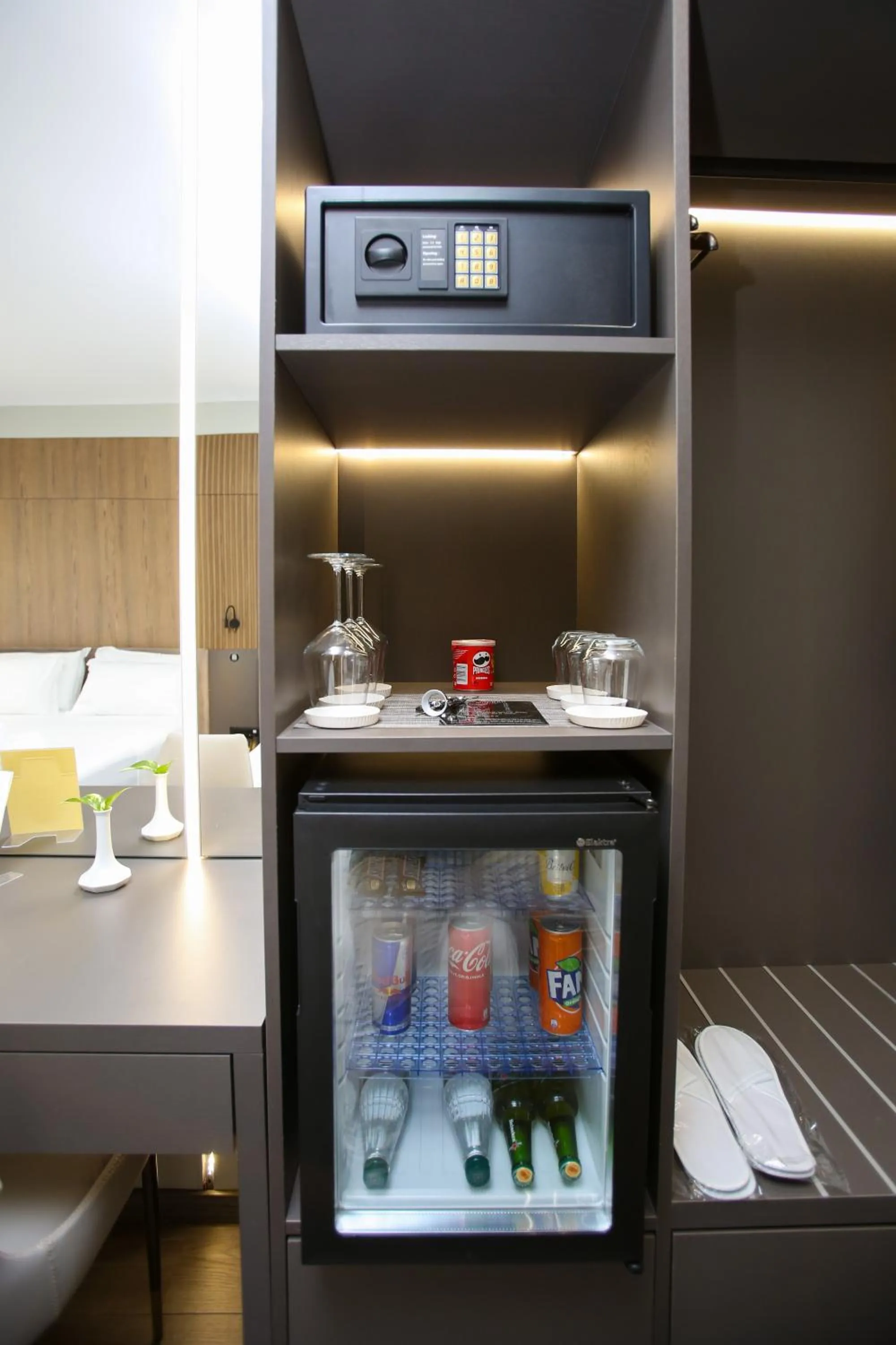 minibar in Charm Hotel
