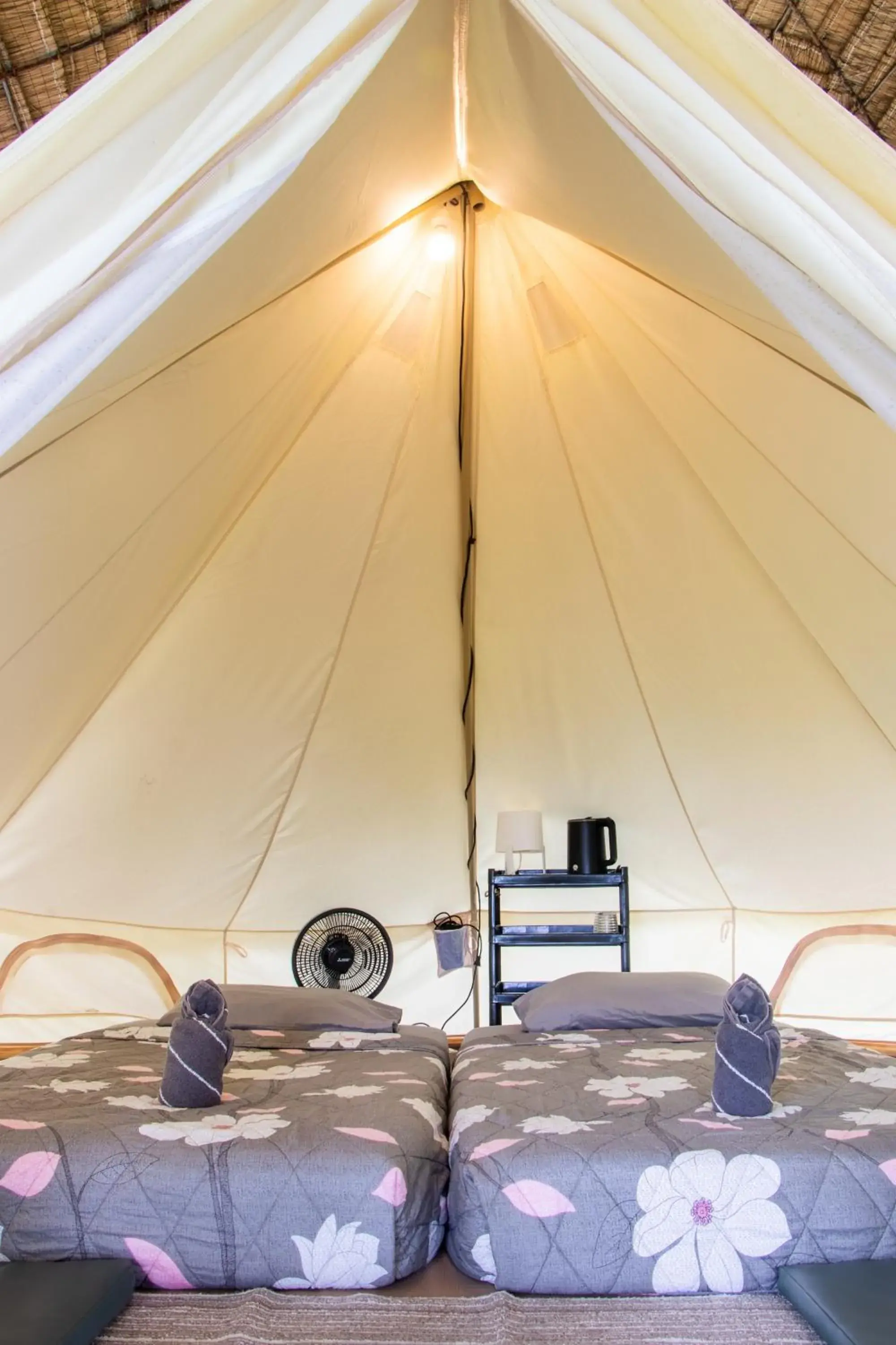 Tent- Mongolian Tent for 2 Adults in Cliff Cottage Tent- Mongolian Tent for 2 Adults in Cliff Cottage